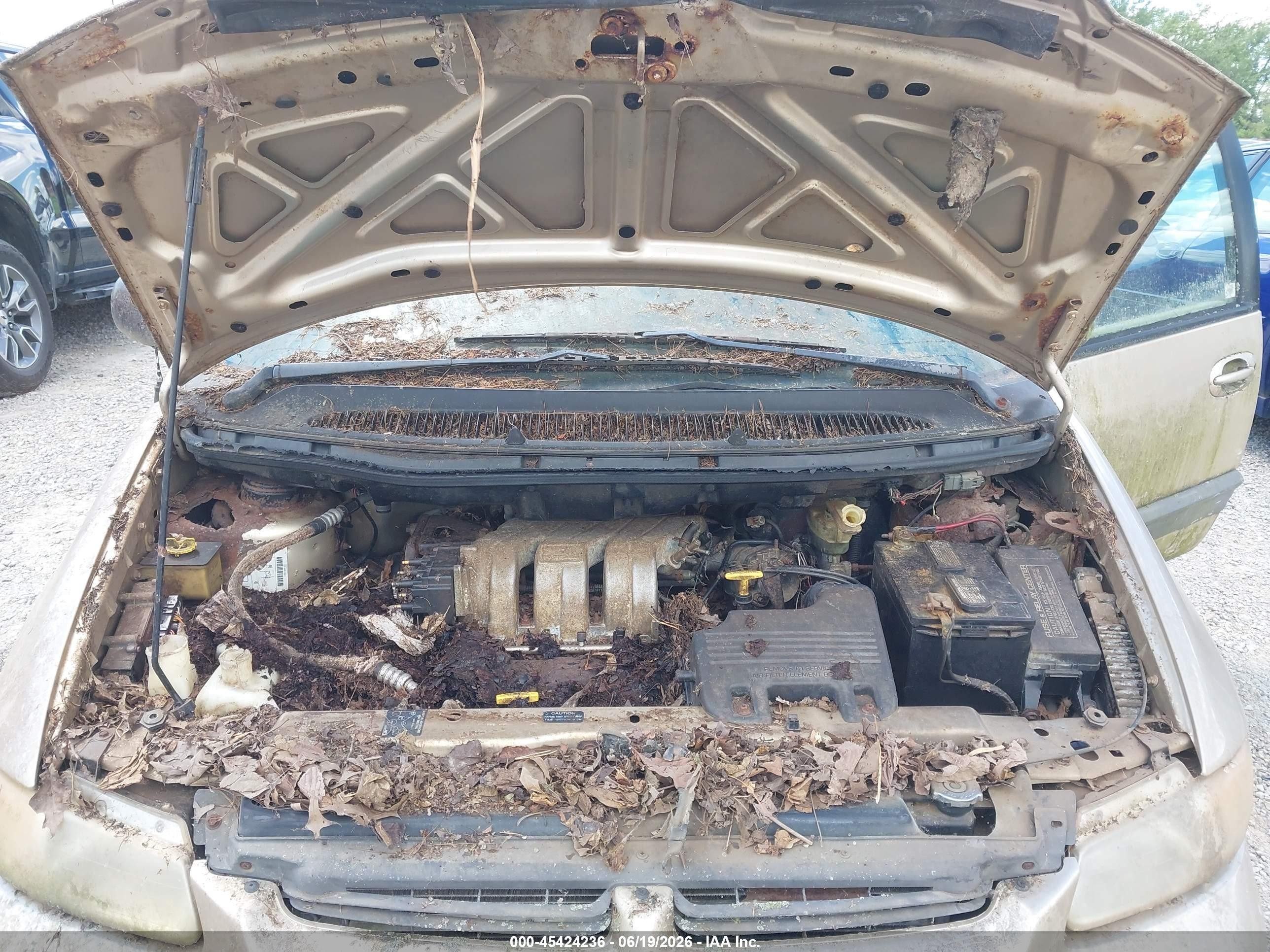 2000 Dodge Grand Caravan Se Gold vin: 1B4GP44GXYB636849