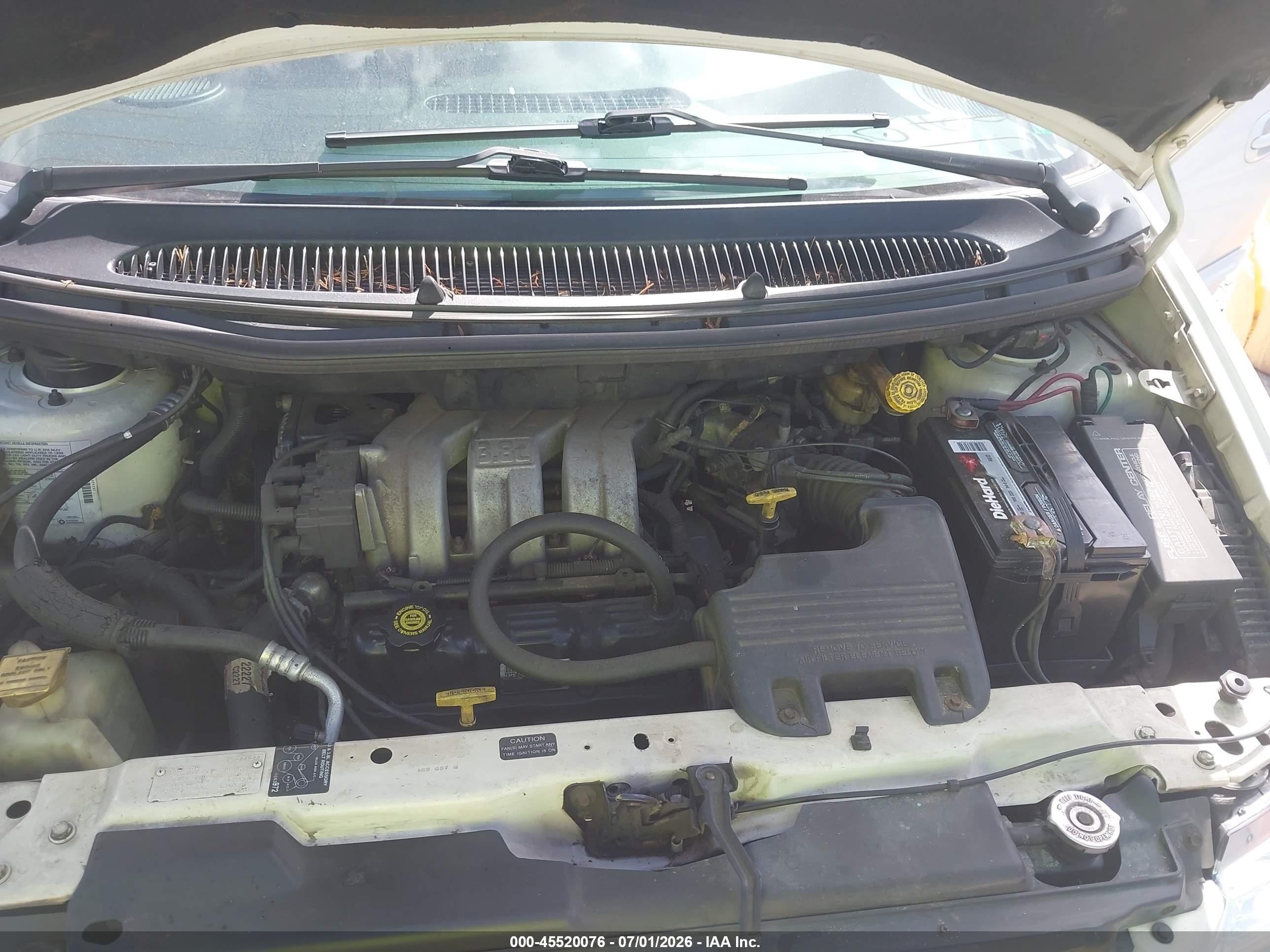 1999 Dodge Grand Caravan Se Белый vin: 1B4GP44L4XB839831