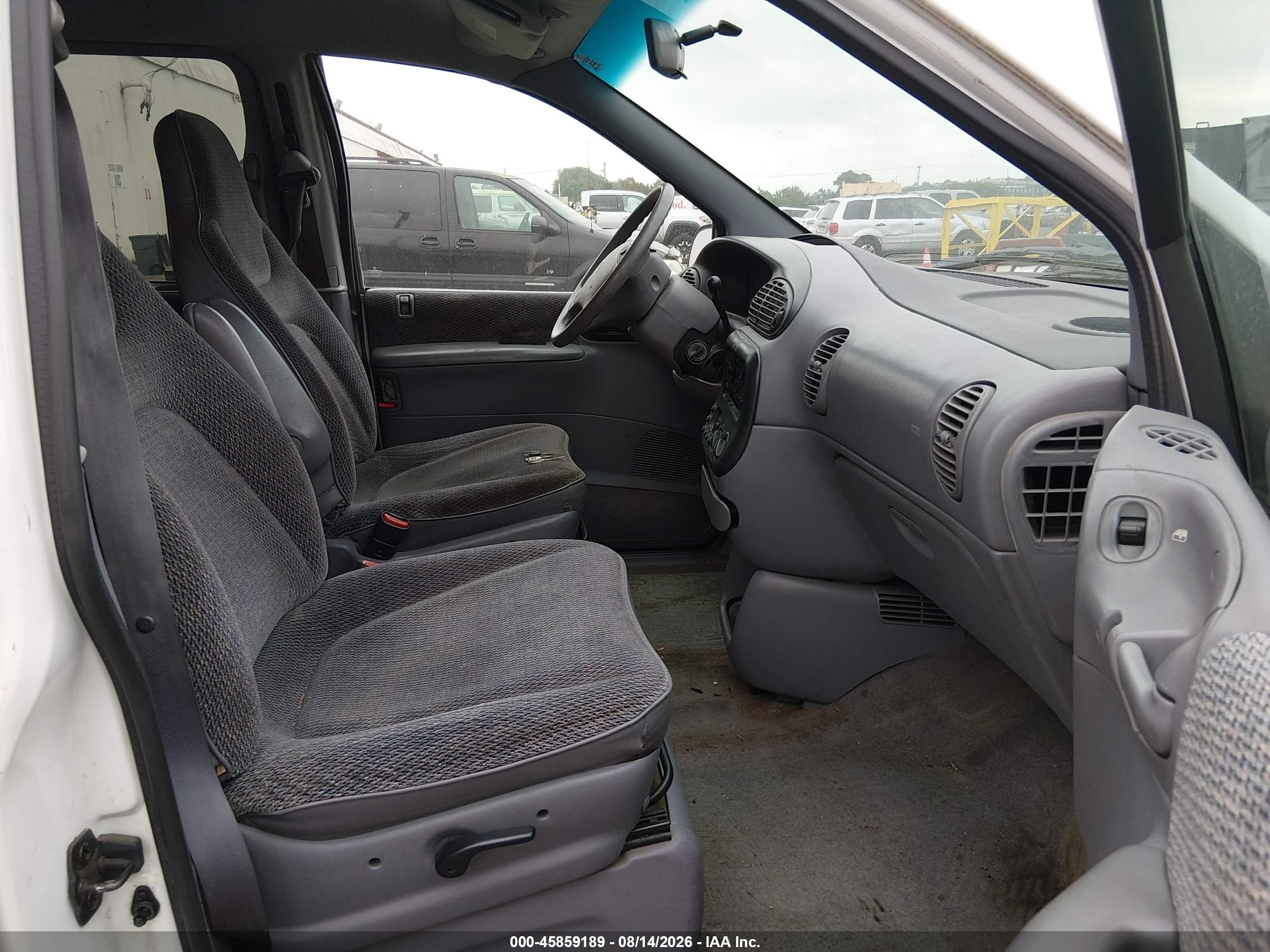 1997 Dodge Grand Caravan Se White vin: 1B4GP44R0VB456440