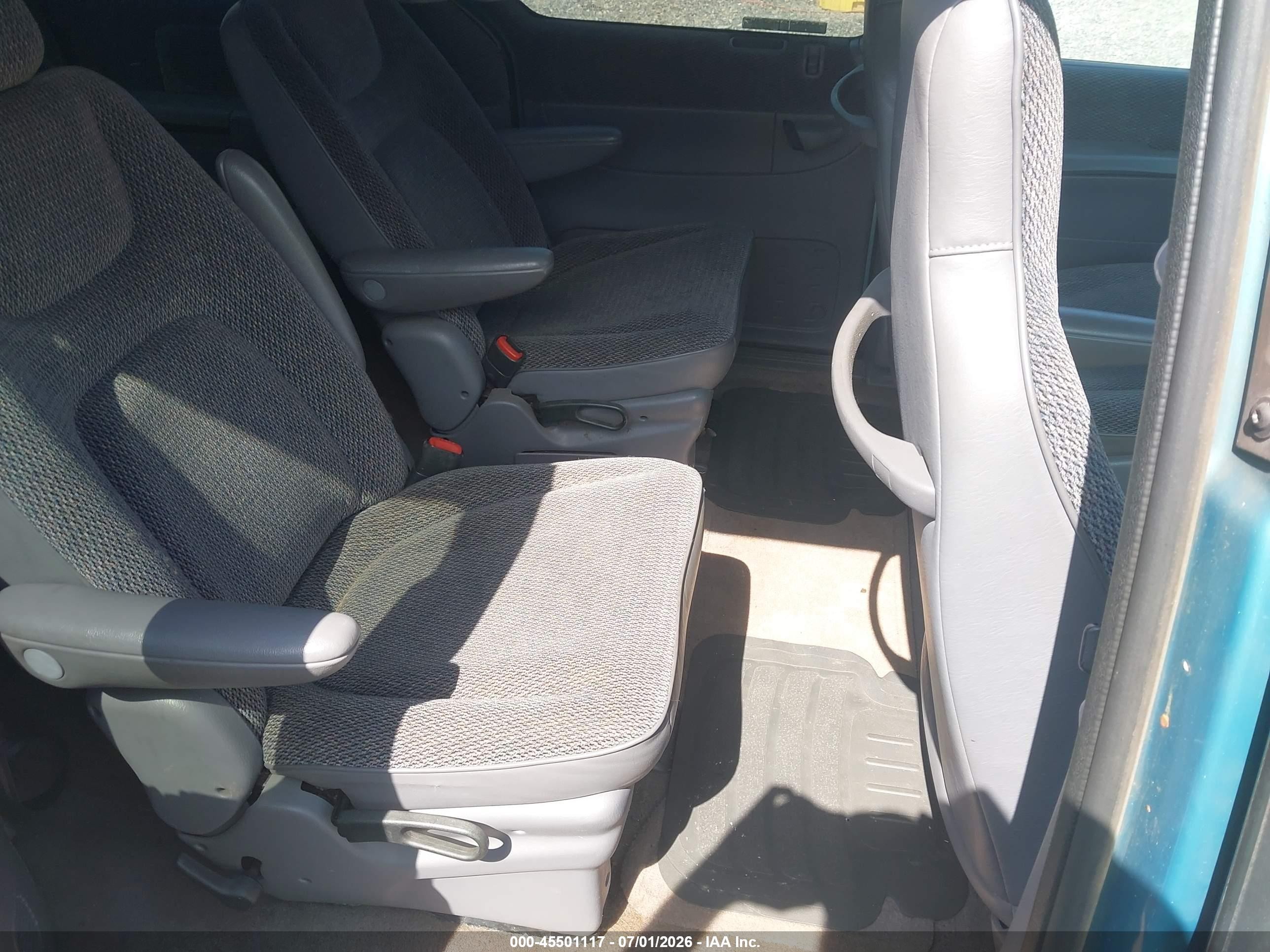 1997 Dodge Caravan Se Blue vin: 1B4GP44R0VB463694