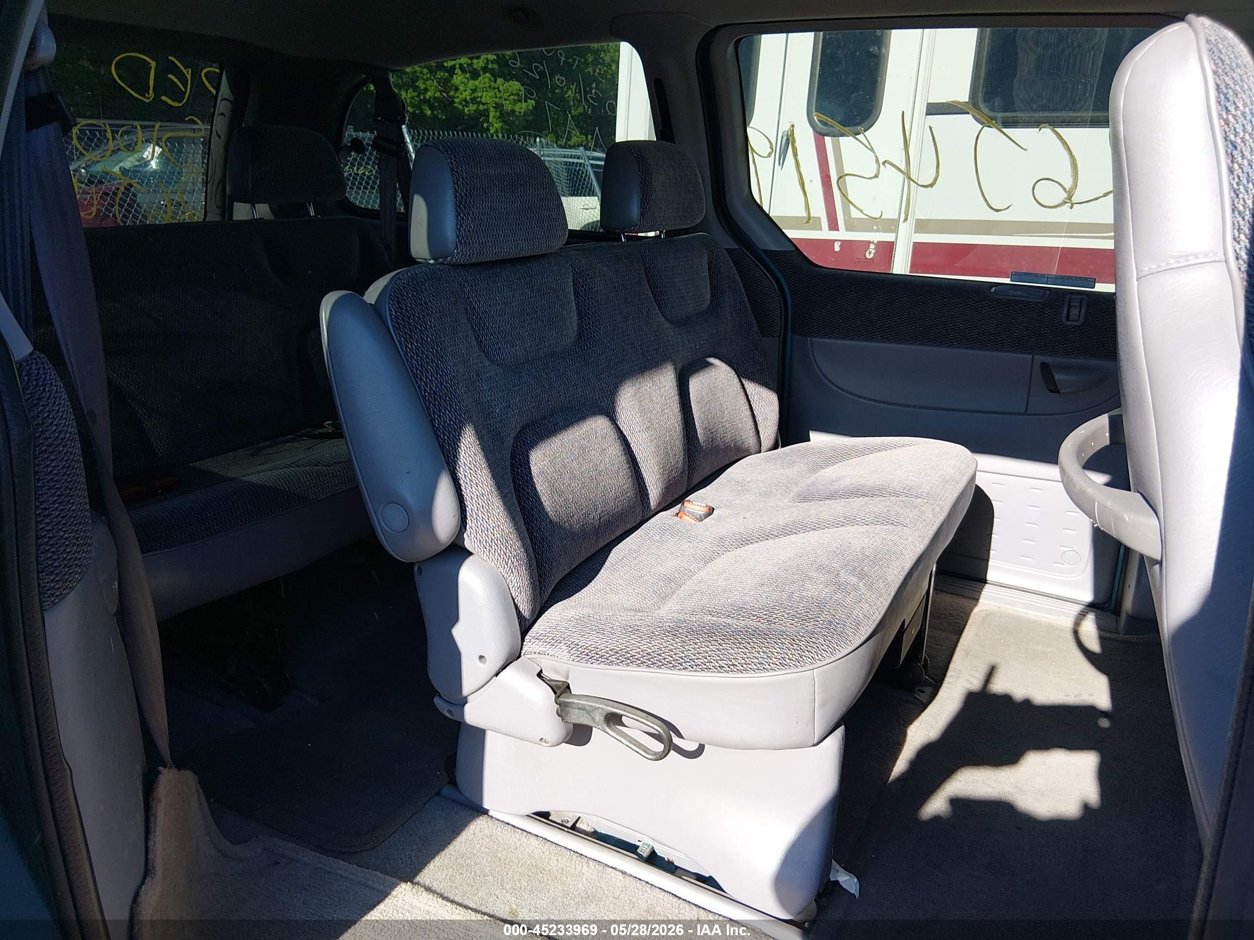 1997 Dodge Grand Caravan Se Blue vin: 1B4GP44R1VB397995