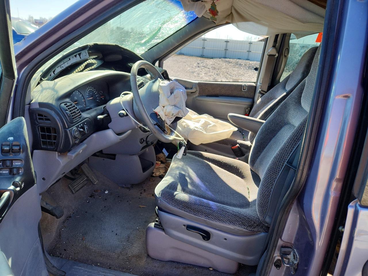 1997 Dodge Grand Caravan Se Gray vin: 1B4GP44R6VB241032