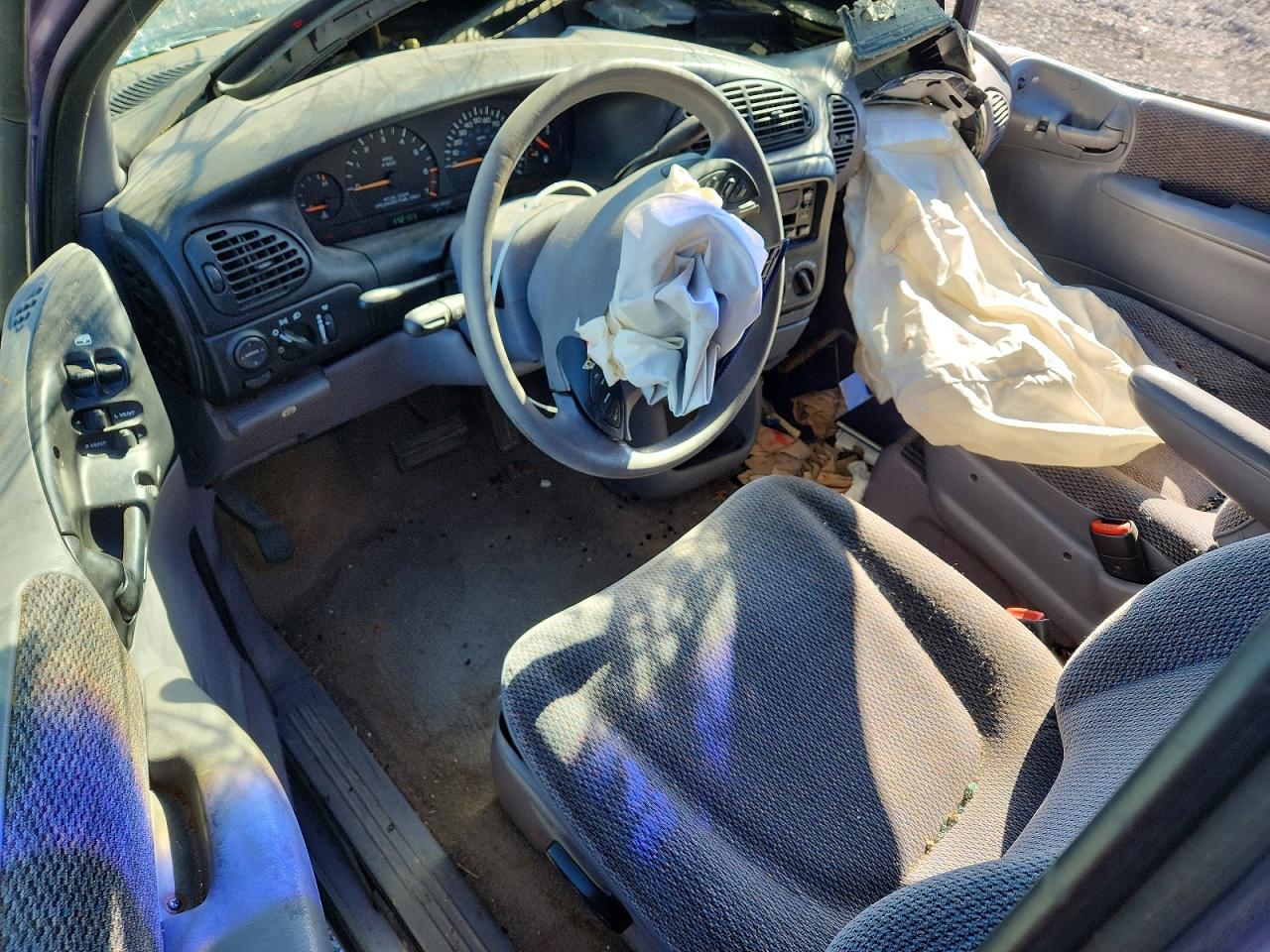 1997 Dodge Grand Caravan Se Gray vin: 1B4GP44R6VB241032