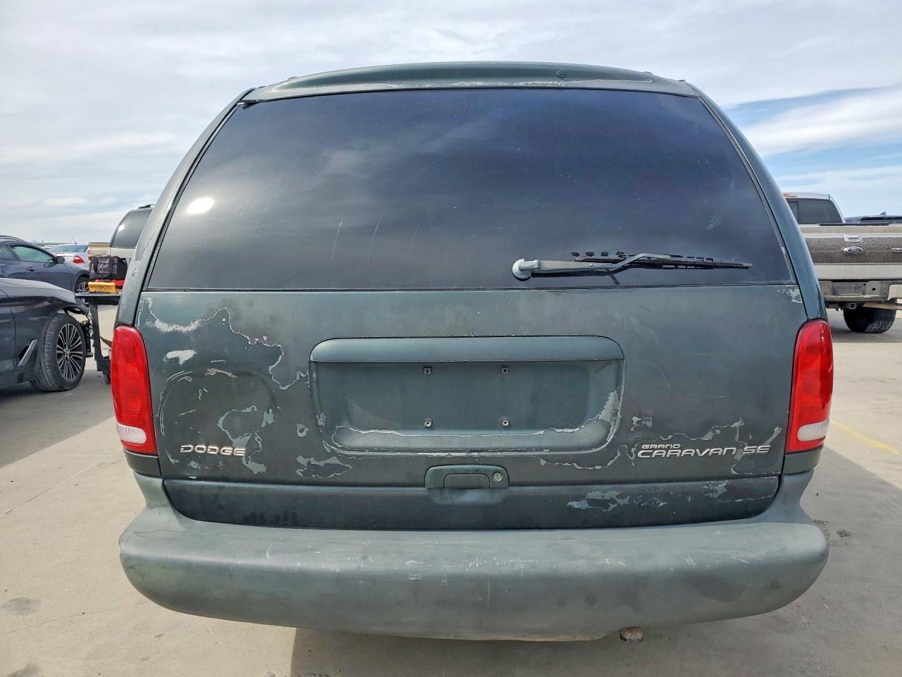 2000 Dodge Grand Caravan Se Green vin: 1B4GP44R8YB729662