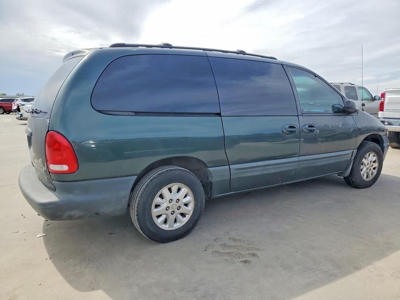 2000 Dodge Grand Caravan Se Green vin: 1B4GP44R8YB729662