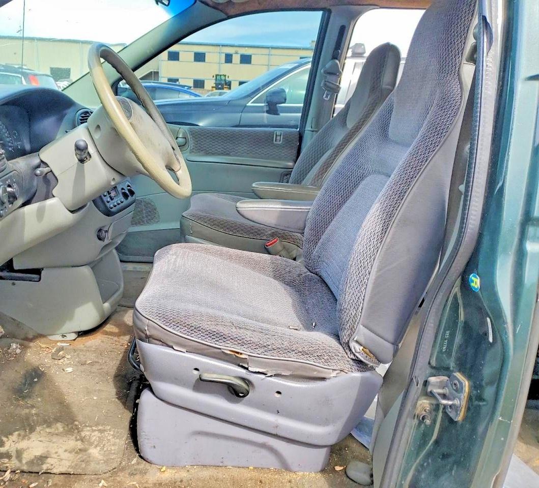 2000 Dodge Grand Caravan Se Green vin: 1B4GP44R8YB729662