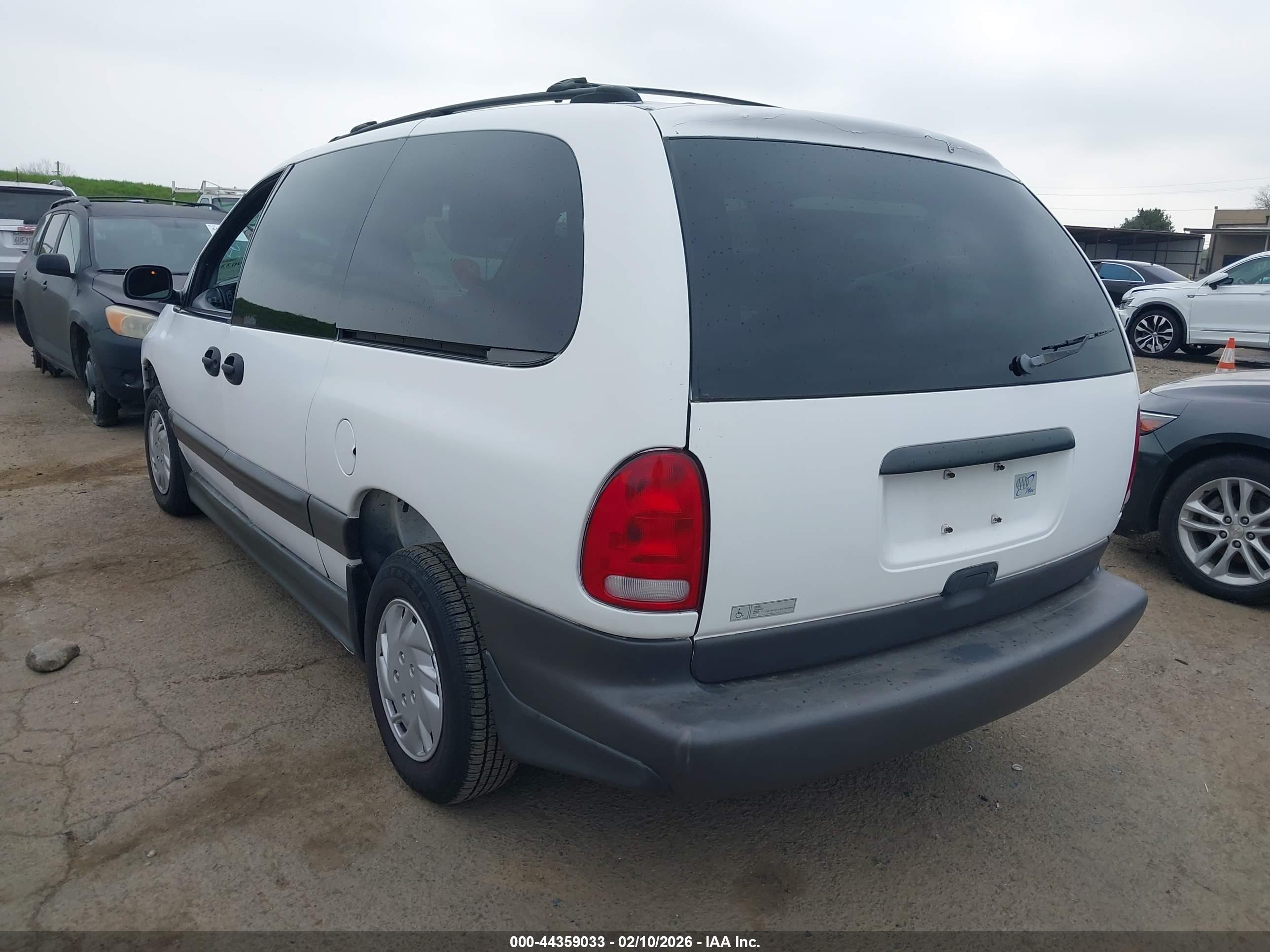 1996 Dodge Grand Caravan Se Белый vin: 1B4GP44R9TB148227