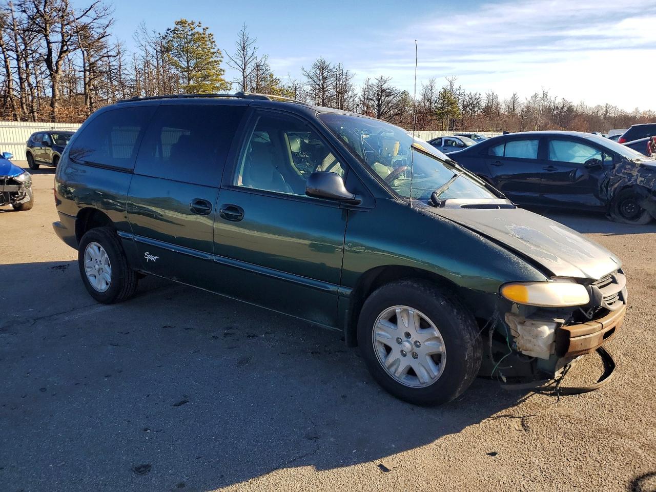 1997 Dodge Grand Caravan Se Зеленый vin: 1B4GP44R9VB394357