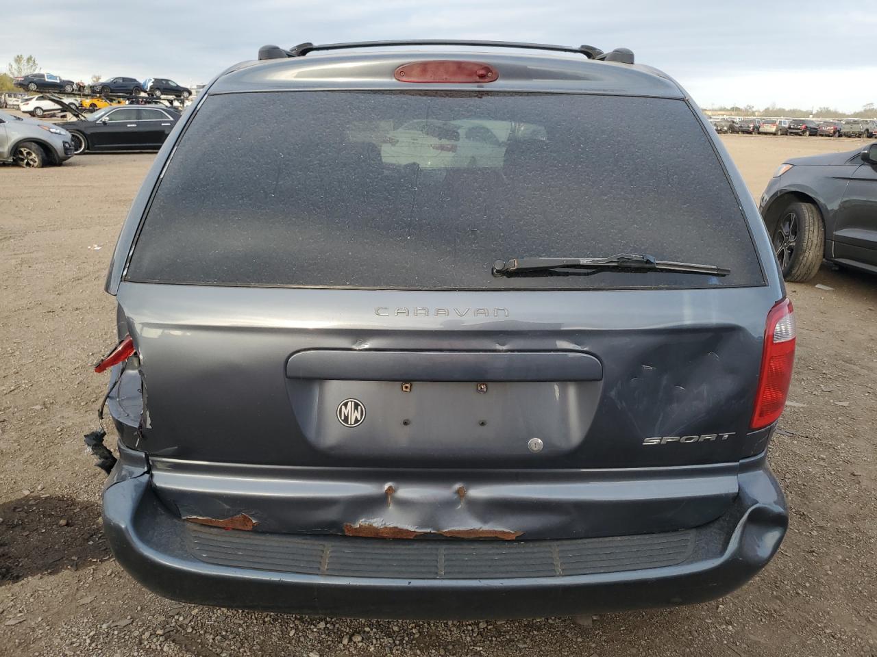 2001 Dodge Caravan Blue vin: 1B4GP45331B144682