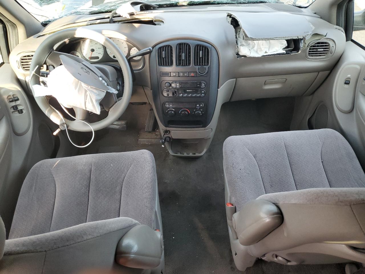 2001 Dodge Caravan Blue vin: 1B4GP45331B144682