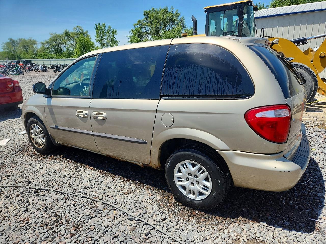 2002 Dodge Caravan Sport Beige vin: 1B4GP45352B635529