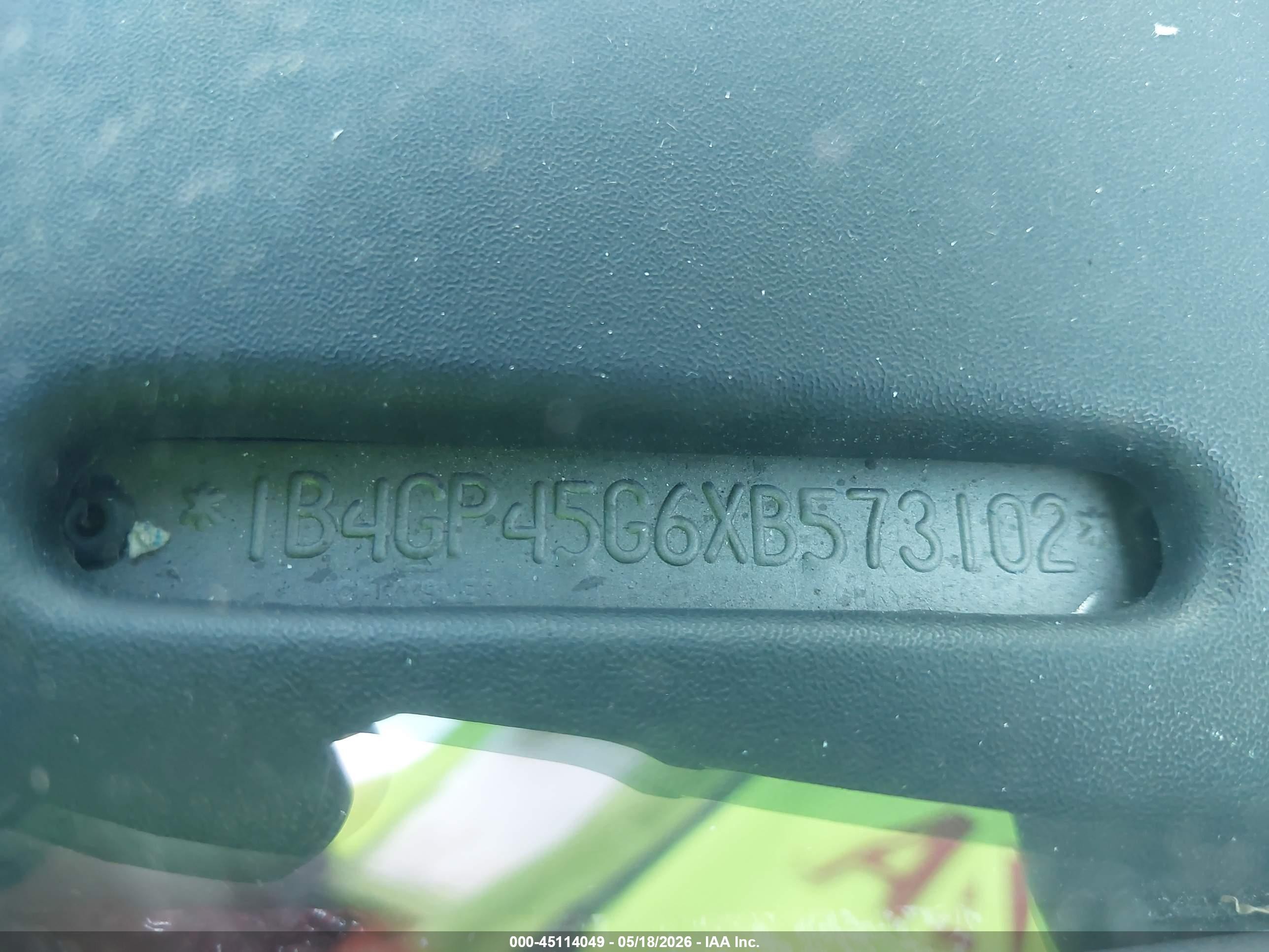 1999 Dodge Caravan Se Red vin: 1B4GP45G6XB573102
