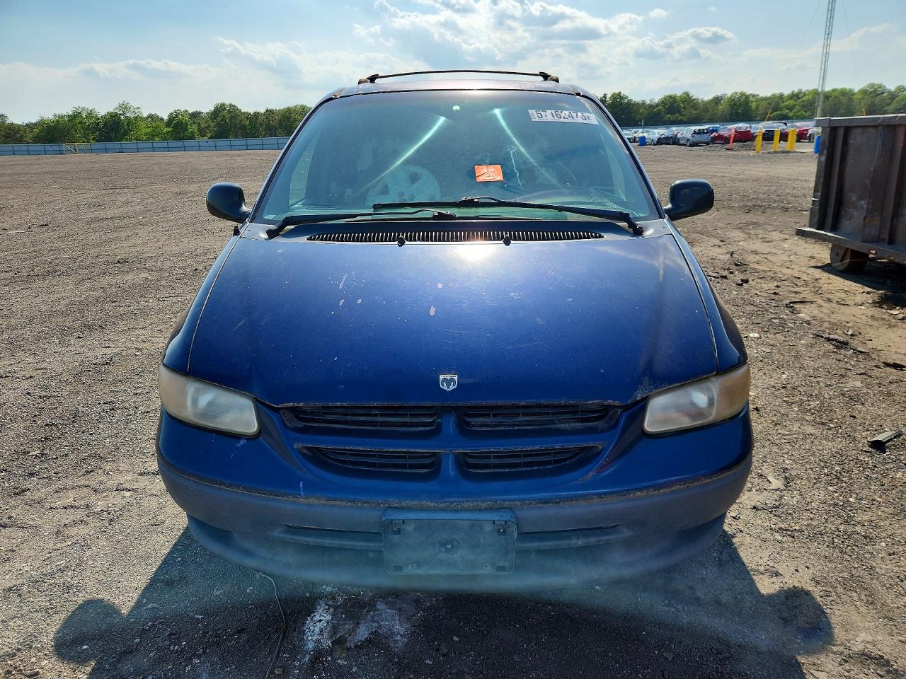 2000 Dodge Caravan Se Синий vin: 1B4GP45R1YB597004