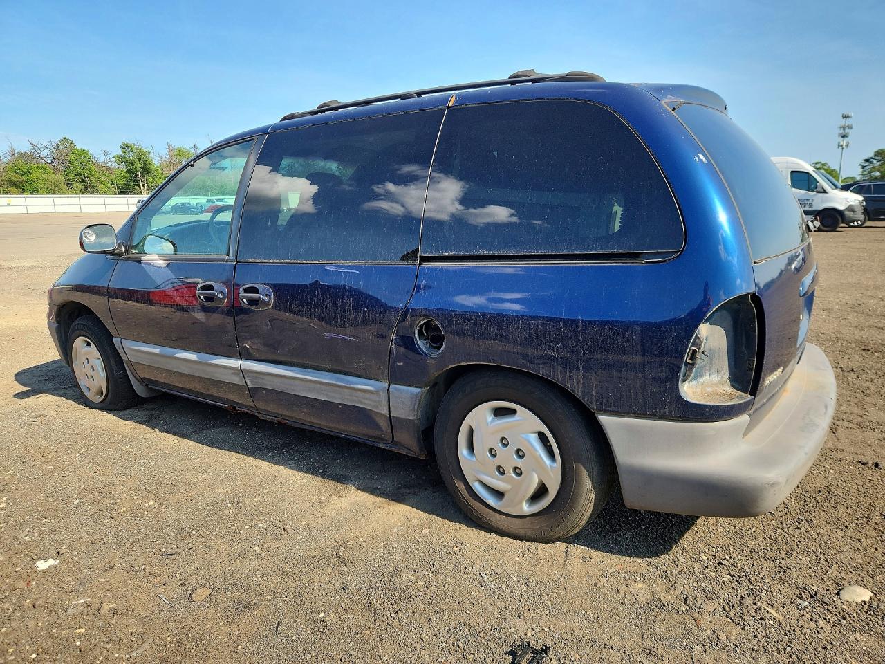2000 Dodge Caravan Se Синий vin: 1B4GP45R1YB597004