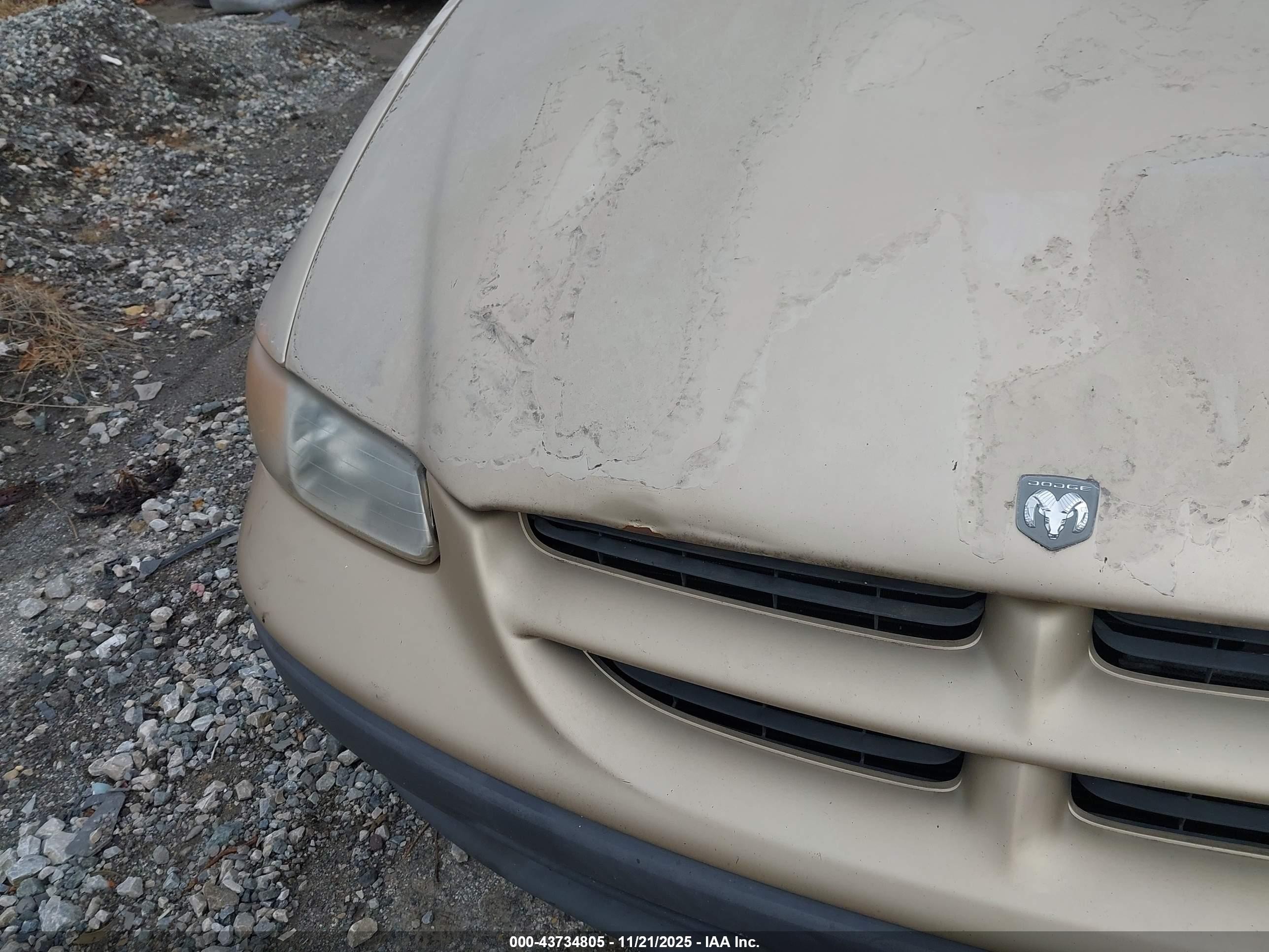 1999 Dodge Caravan Se Gold vin: 1B4GP45R2XB879263