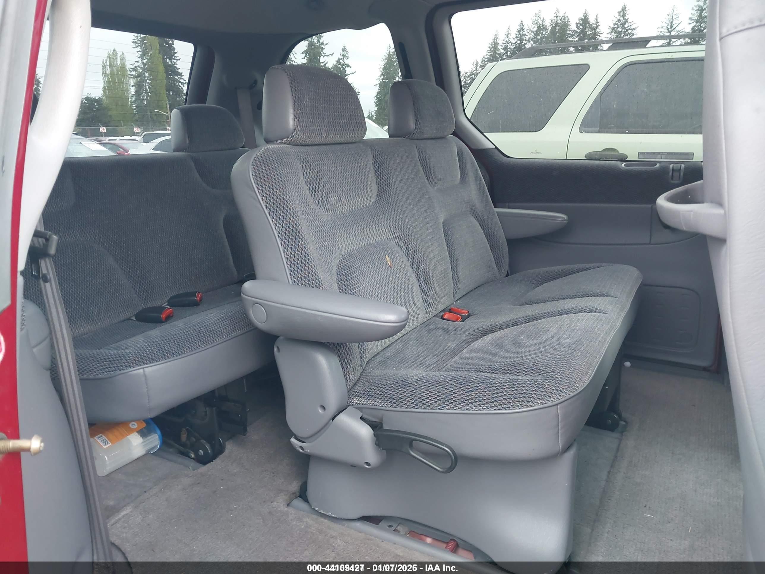 1996 Dodge Caravan Se/sport Red vin: 1B4GP45R3TB414744