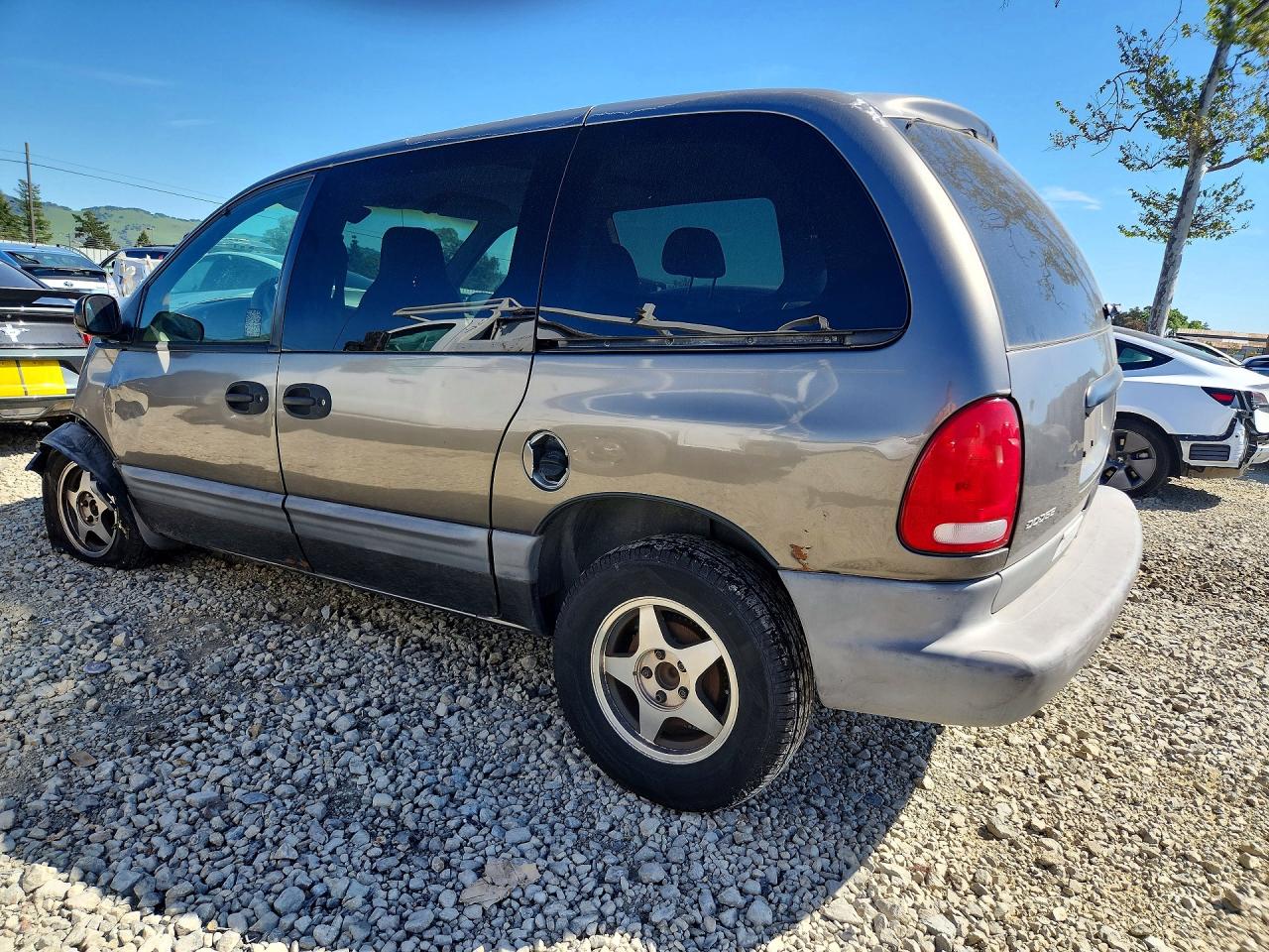 1998 Dodge Caravan Gray vin: 1B4GP45R3WB635040