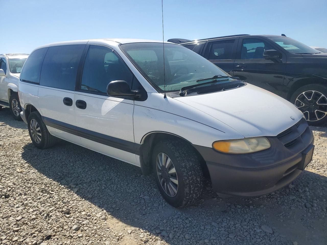 1998 Dodge Caravan Se White vin: 1B4GP45R5WB721532