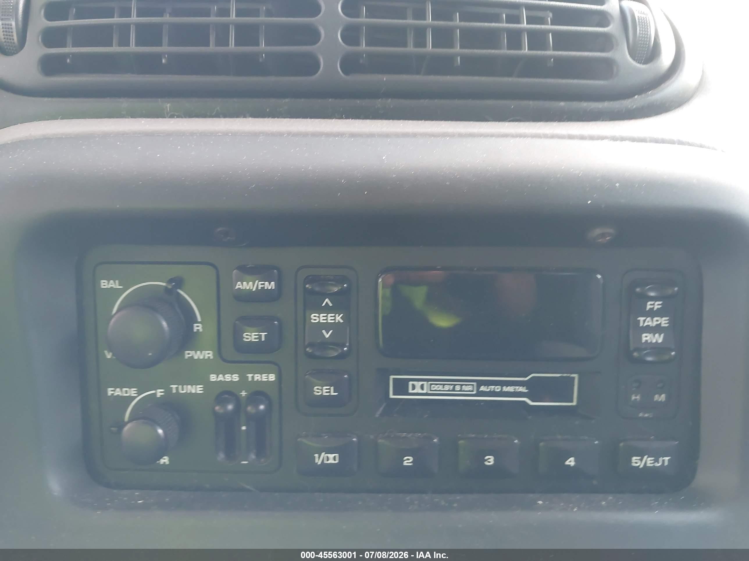 1996 Dodge Caravan Se/sport Red vin: 1B4GP45R9TB419205