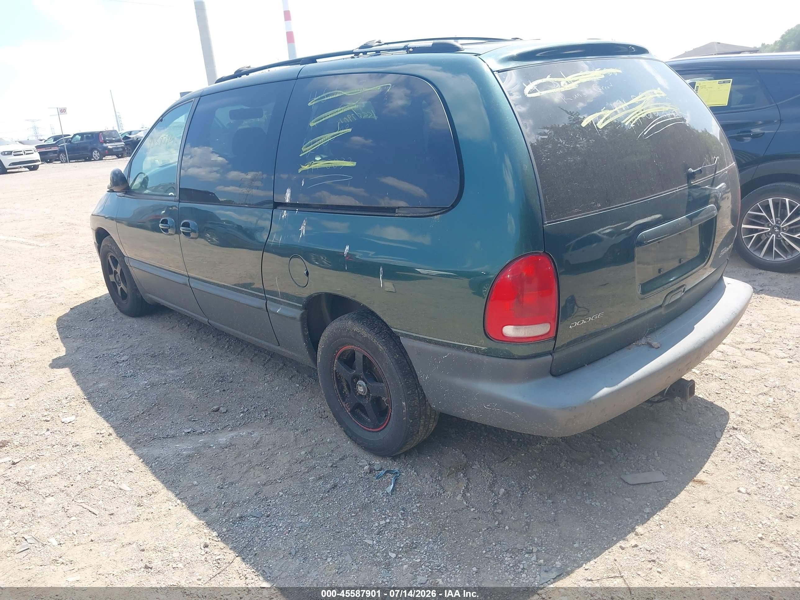 1997 Dodge Grand Caravan Le/es Green vin: 1B4GP54L1VB215682