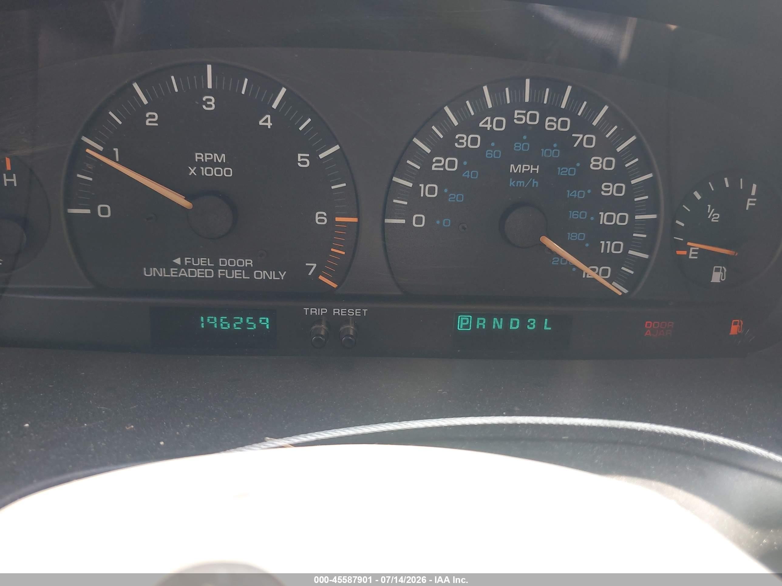 1997 Dodge Grand Caravan Le/es Green vin: 1B4GP54L1VB215682