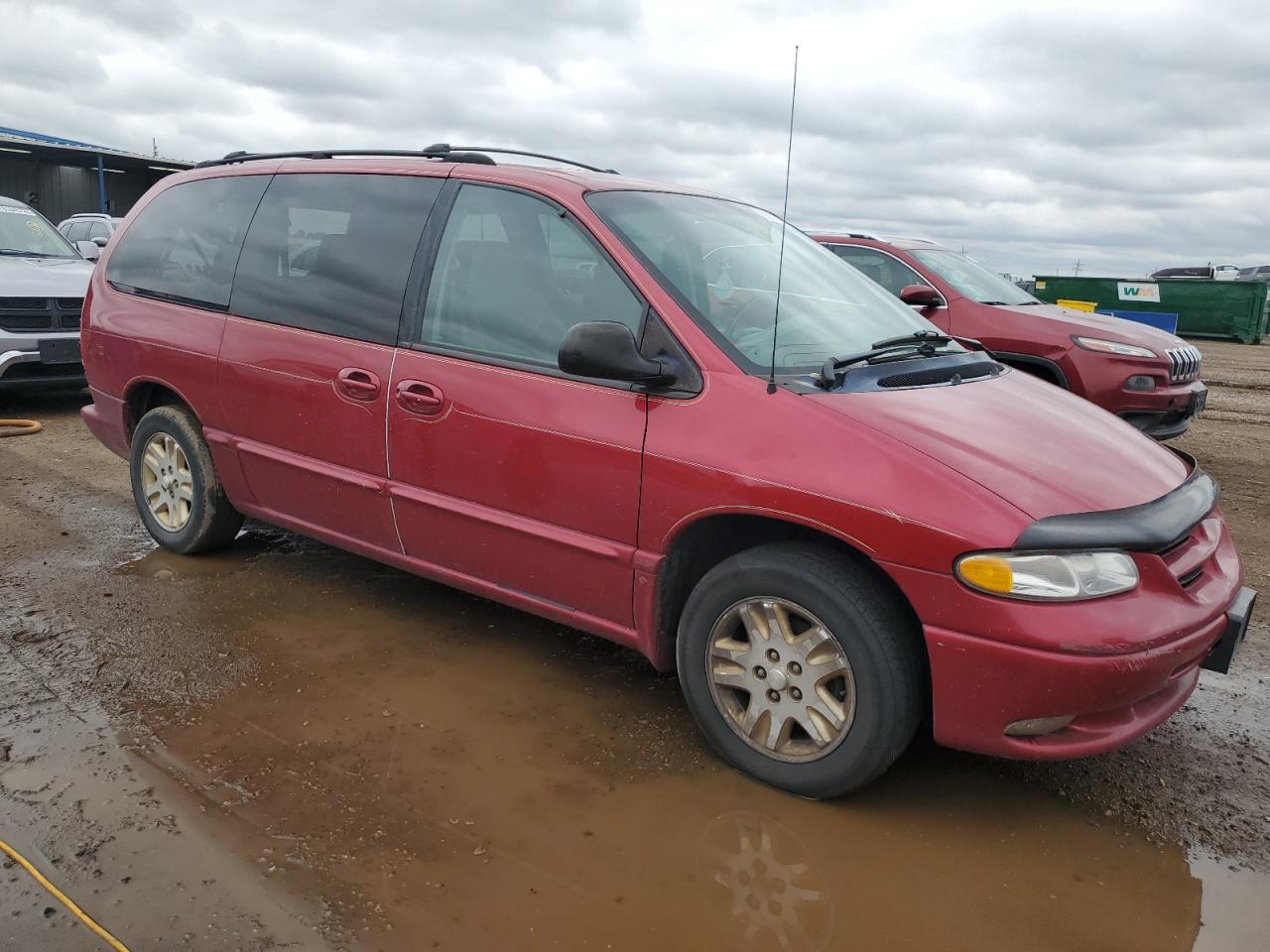 1997 Dodge Grand Caravan Le Red vin: 1B4GP54L1VB378249