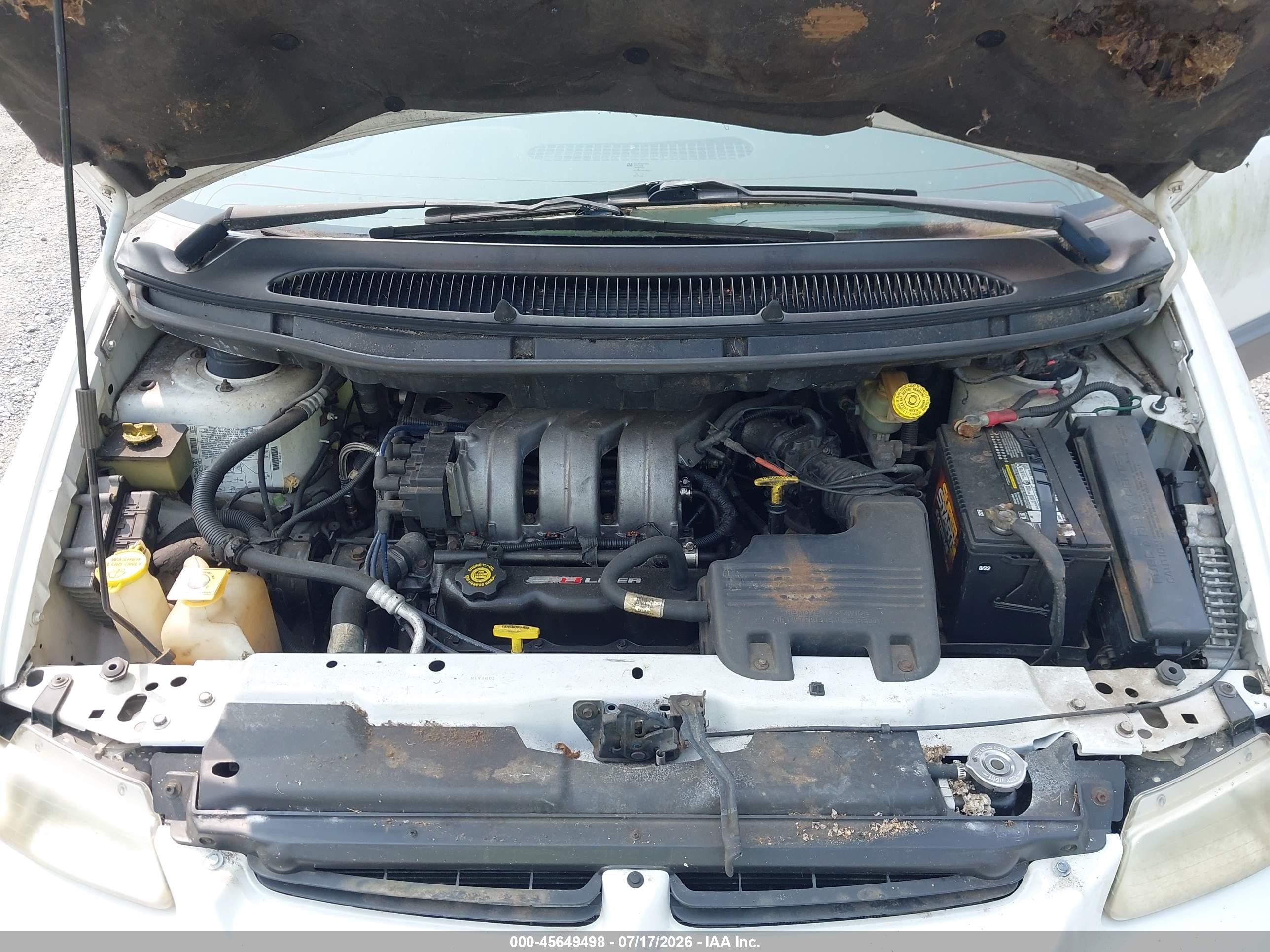 1996 Dodge Grand Caravan Le/es Белый vin: 1B4GP54L3TB444586