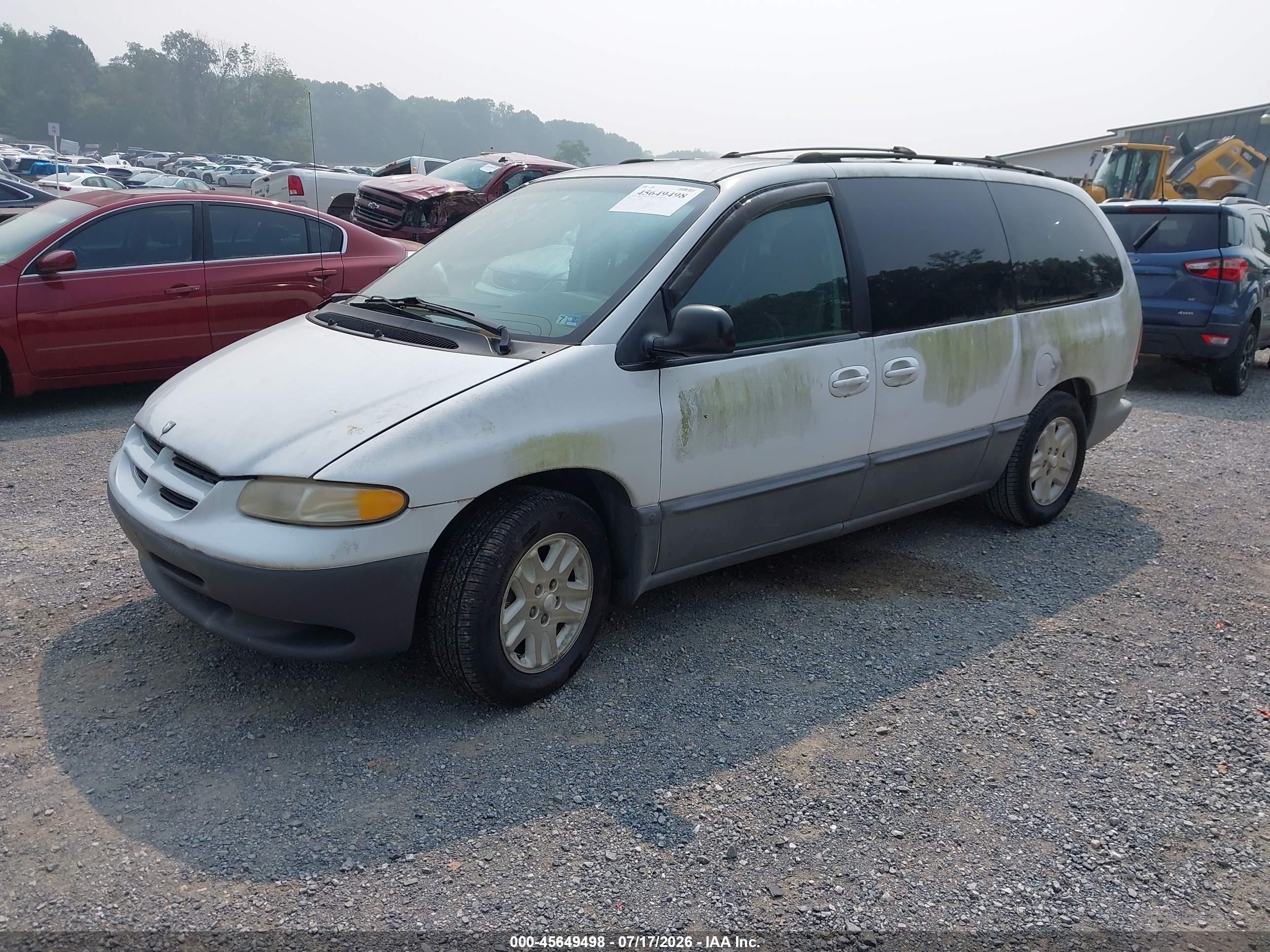 1996 Dodge Grand Caravan Le/es Белый vin: 1B4GP54L3TB444586