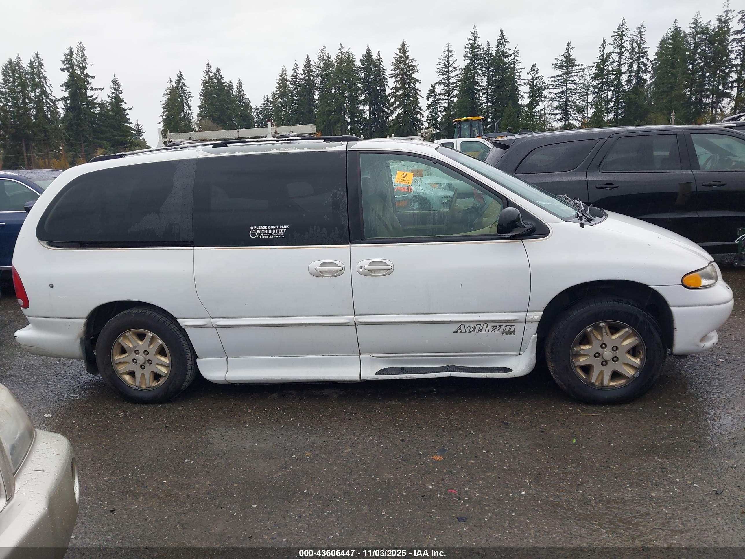 1996 Dodge Grand Caravan Le/es Белый vin: 1B4GP54L4TB393941