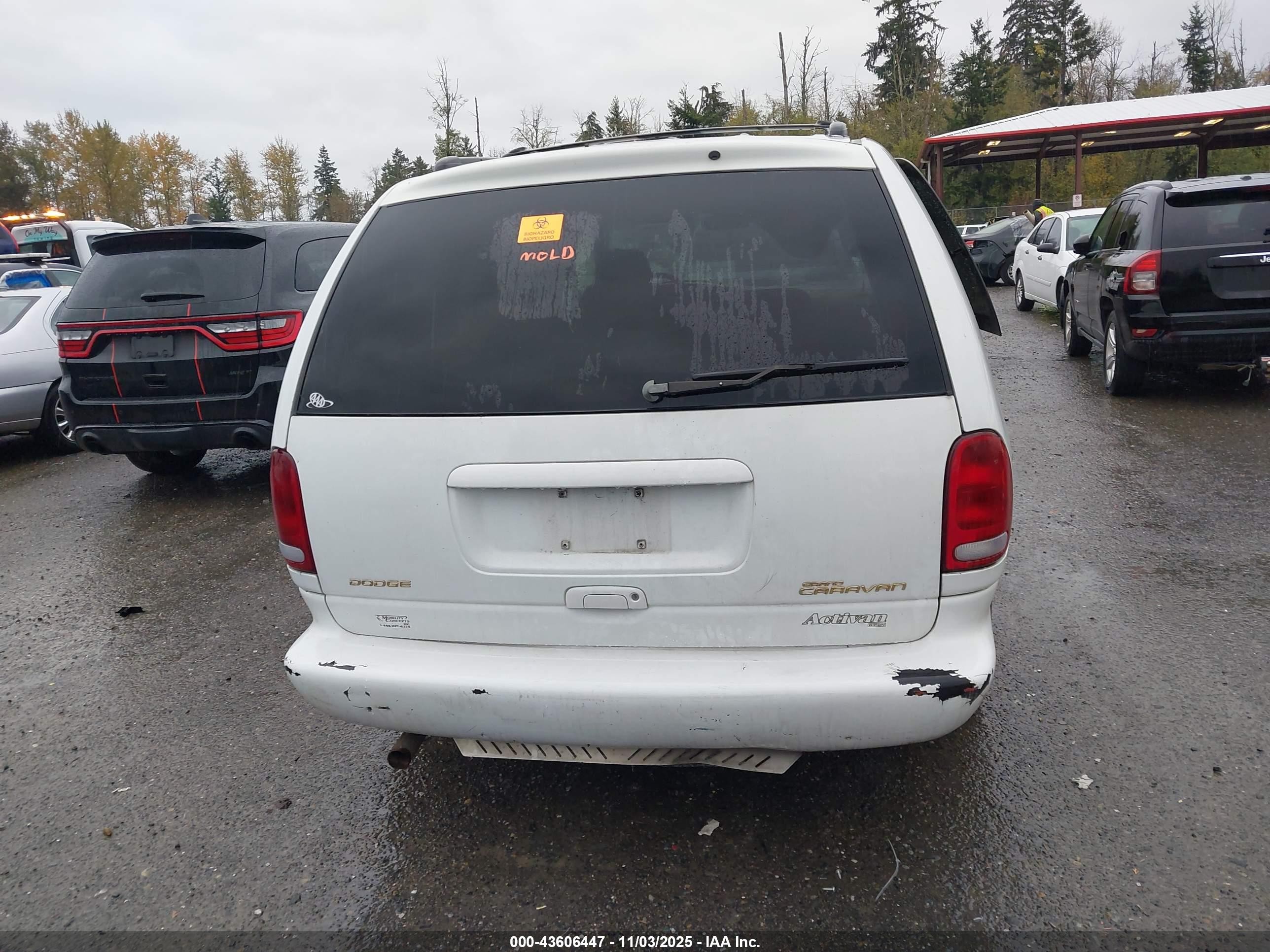 1996 Dodge Grand Caravan Le/es Белый vin: 1B4GP54L4TB393941