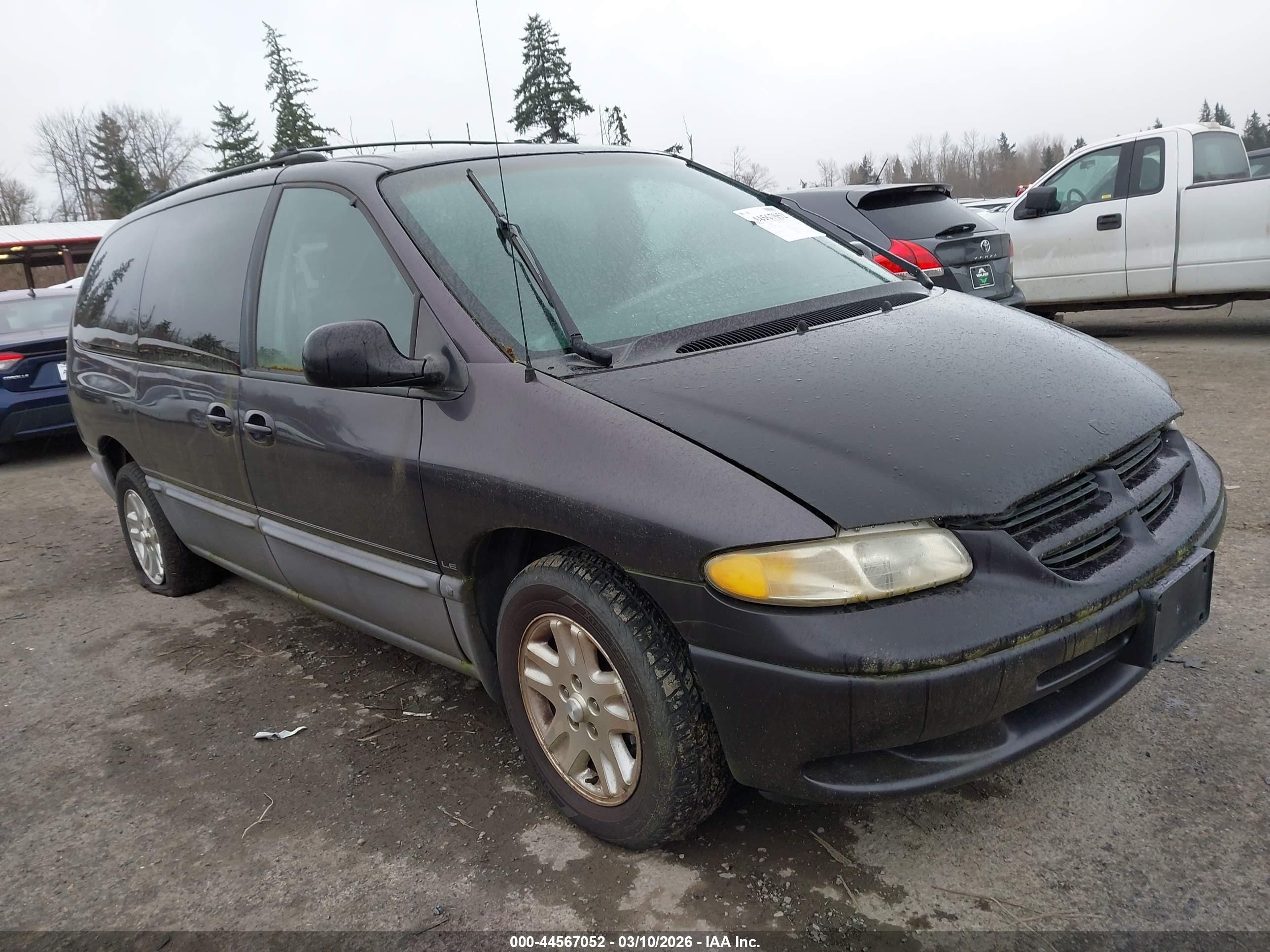 1996 Dodge Grand Caravan Le/es Gray vin: 1B4GP54L5TB406826