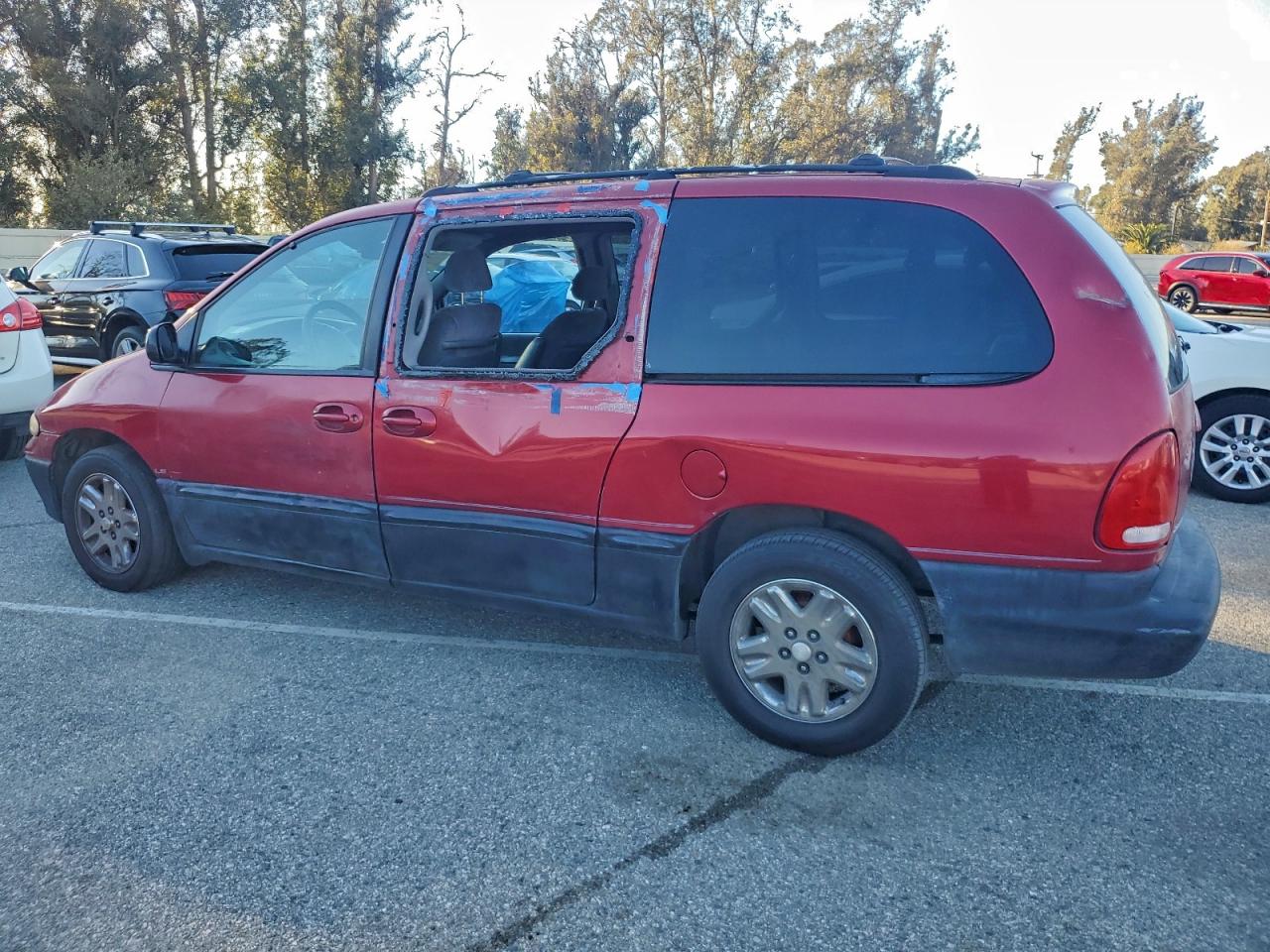 1997 Dodge Grand Caravan Le Бордовый vin: 1B4GP54L5VB380764