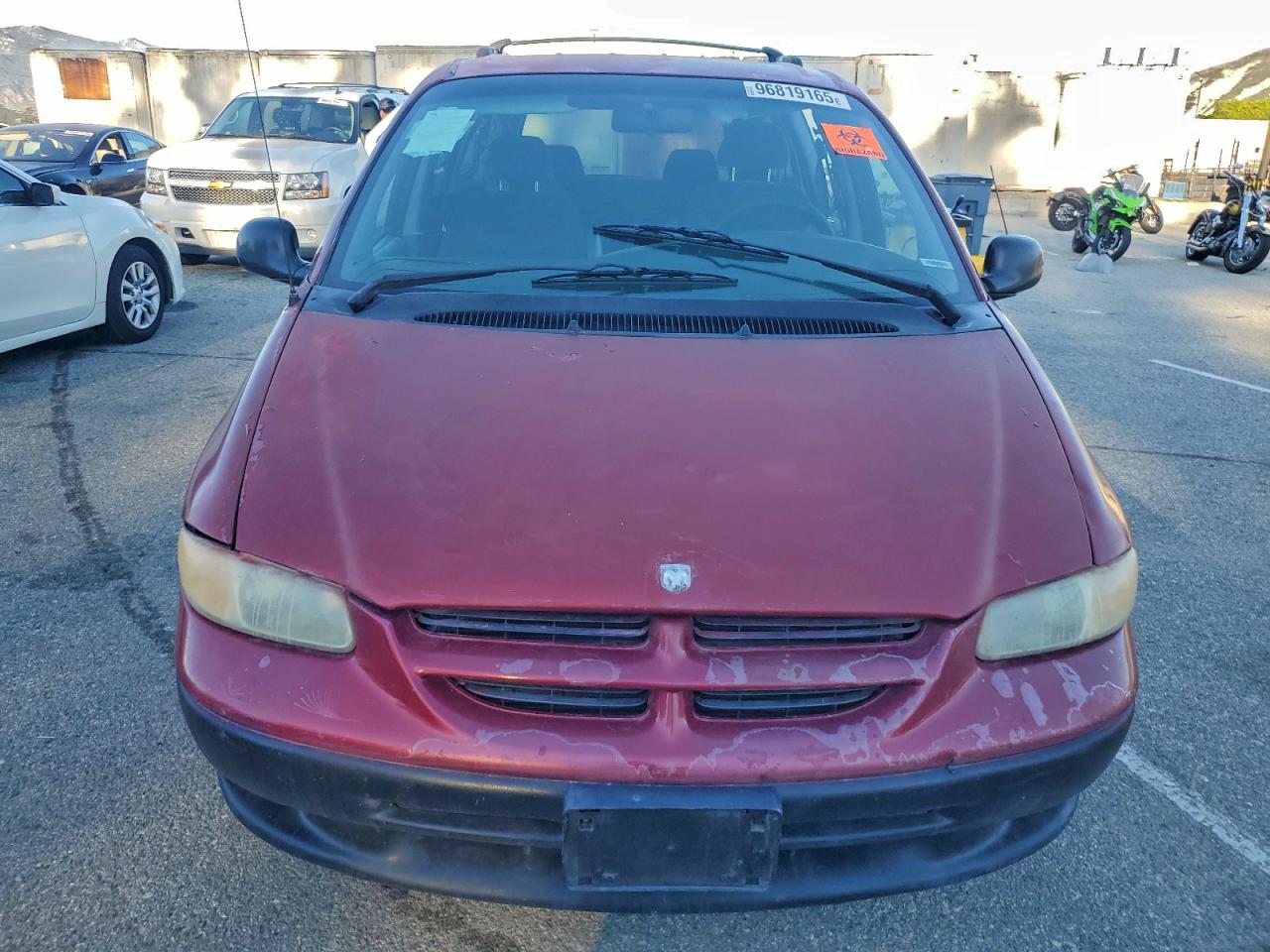 1997 Dodge Grand Caravan Le Бордовый vin: 1B4GP54L5VB380764