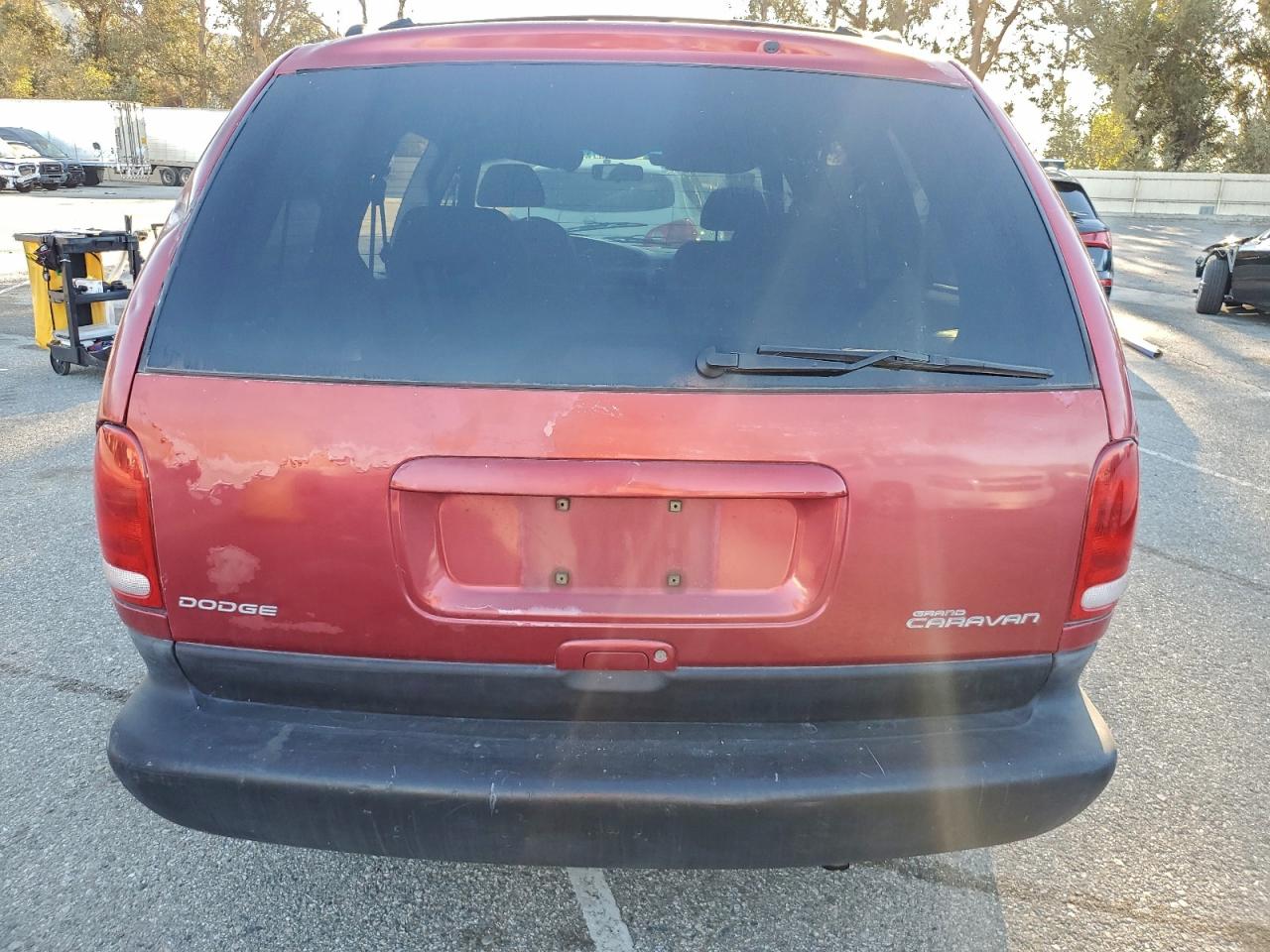 1997 Dodge Grand Caravan Le Бордовый vin: 1B4GP54L5VB380764