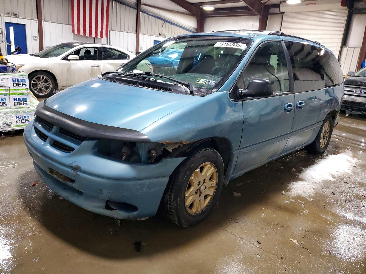 1997 Dodge Grand Caravan Le Blue vin: 1B4GP54R4VB437928
