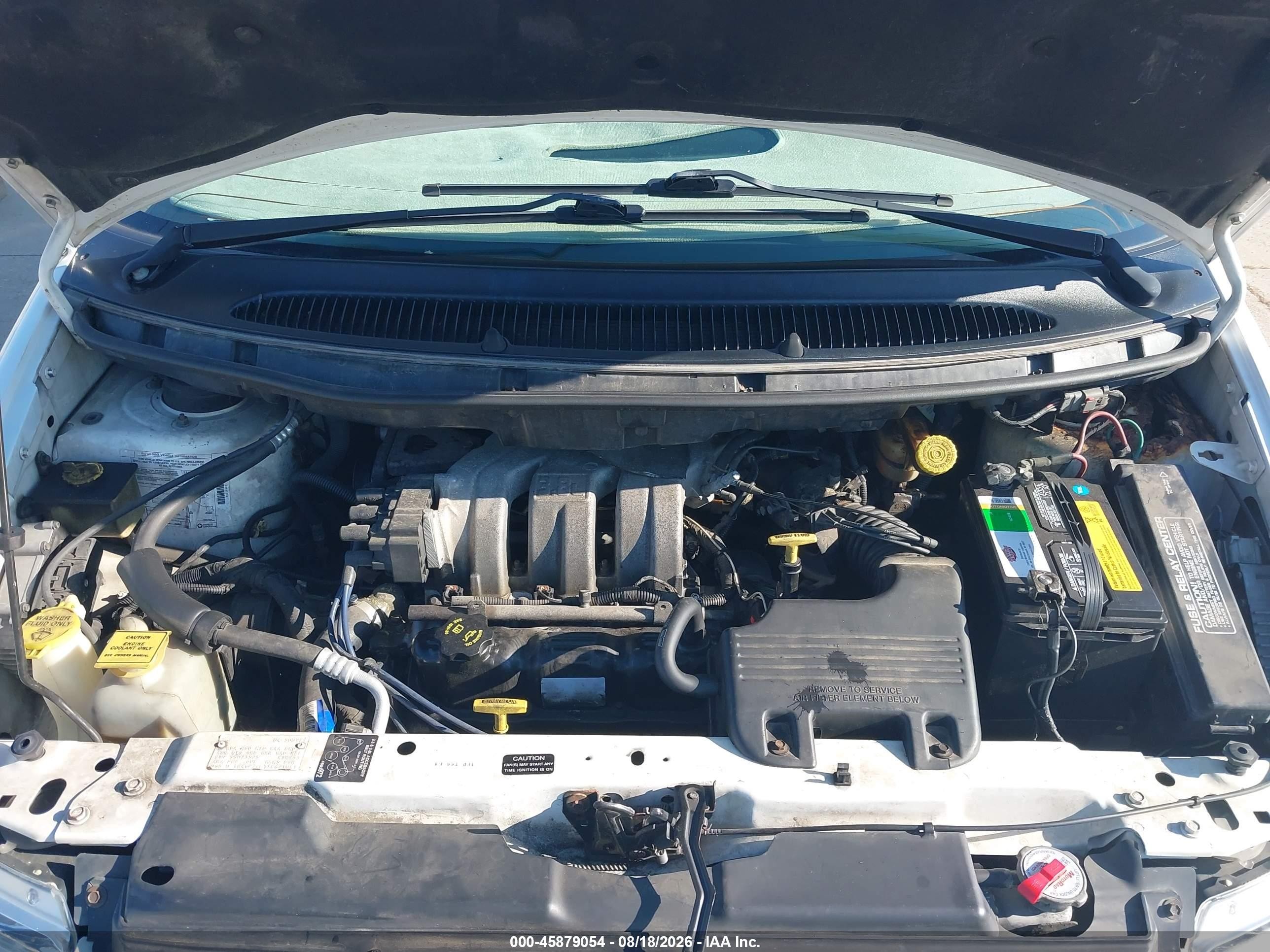 1999 Dodge Grand Caravan Es White vin: 1B4GP74L1XB621041