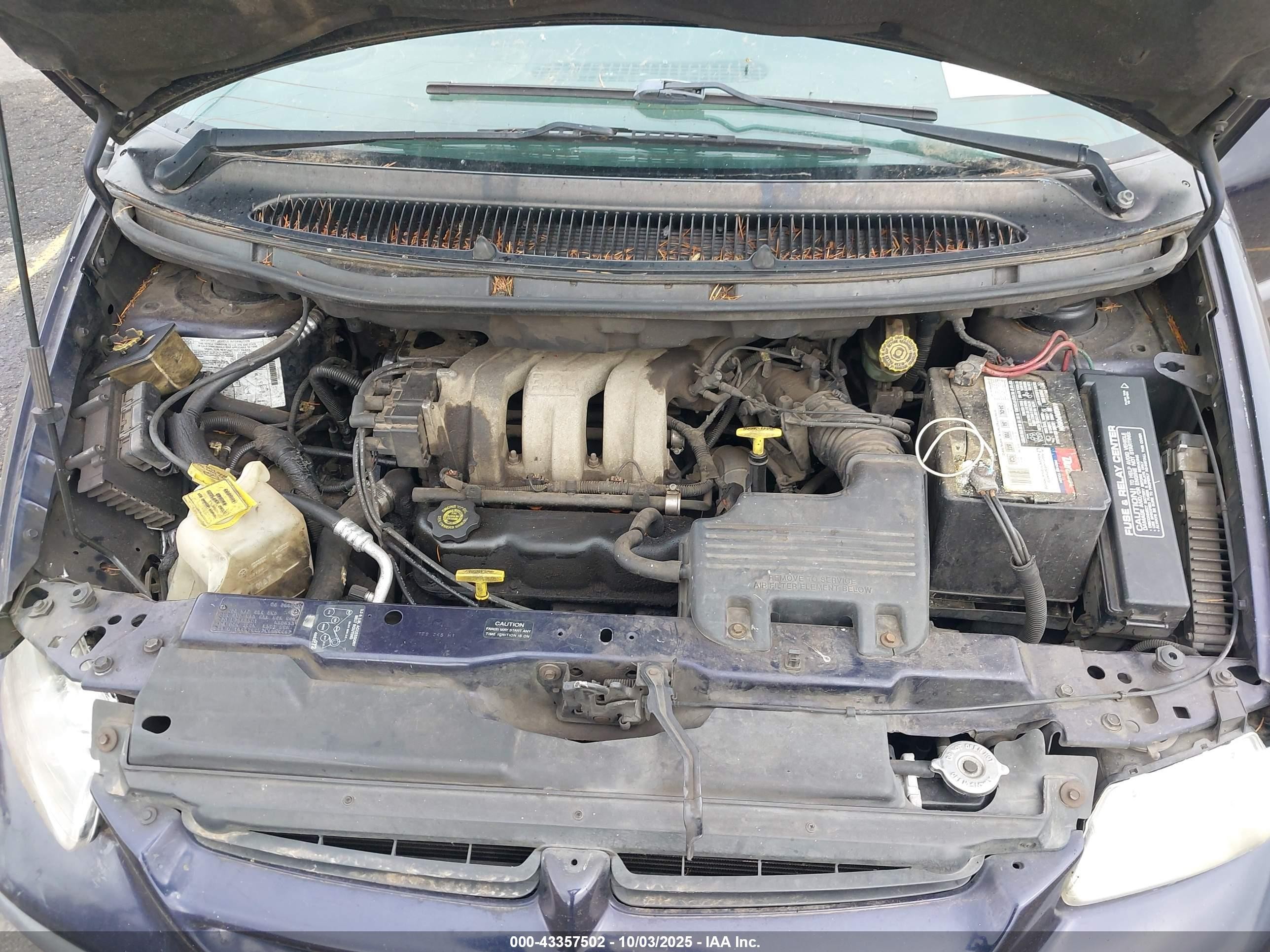 1998 Dodge Grand Caravan Se Dark Blue vin: 1B4GT44L7WB664467
