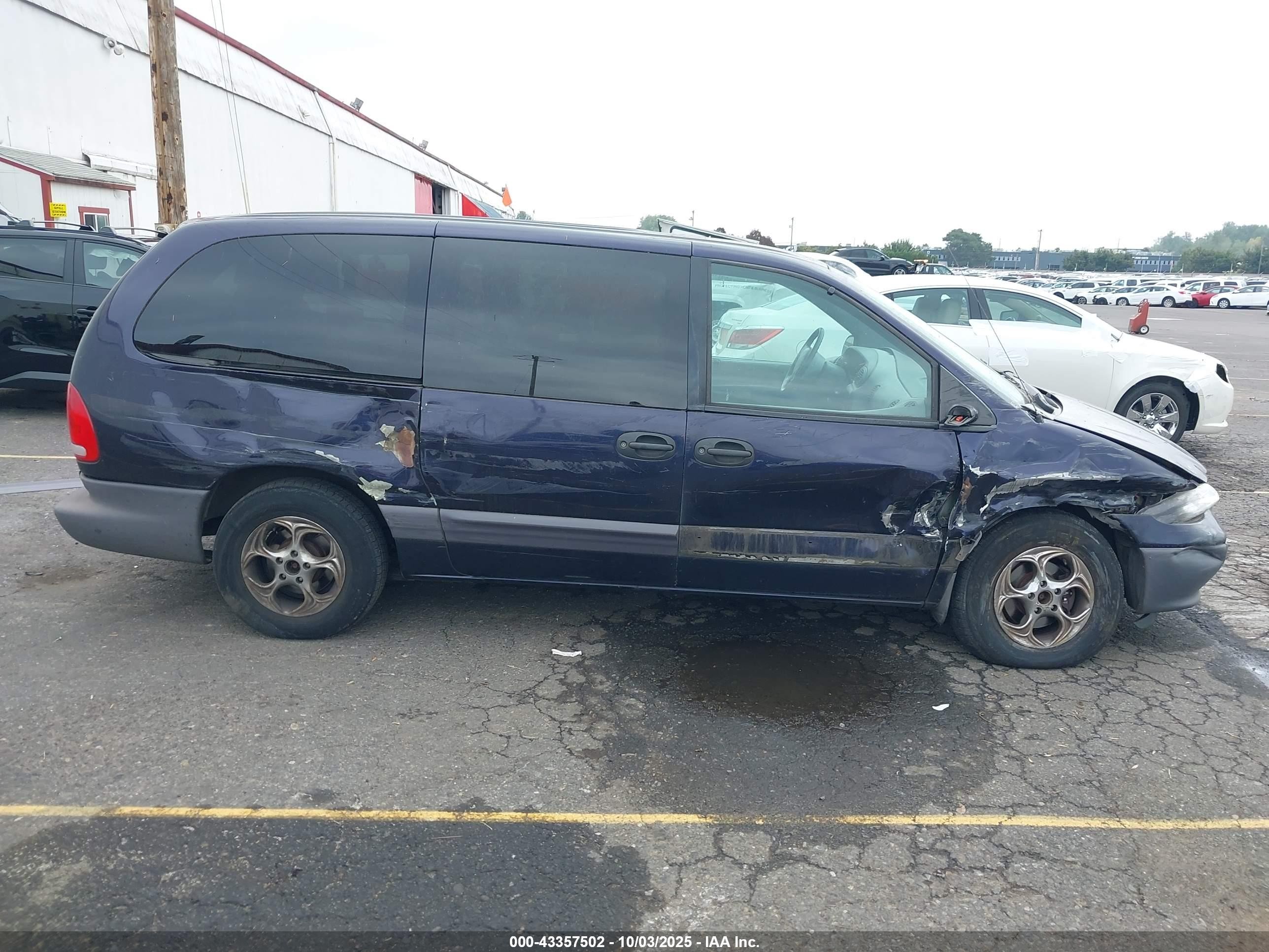 1998 Dodge Grand Caravan Se Dark Blue vin: 1B4GT44L7WB664467