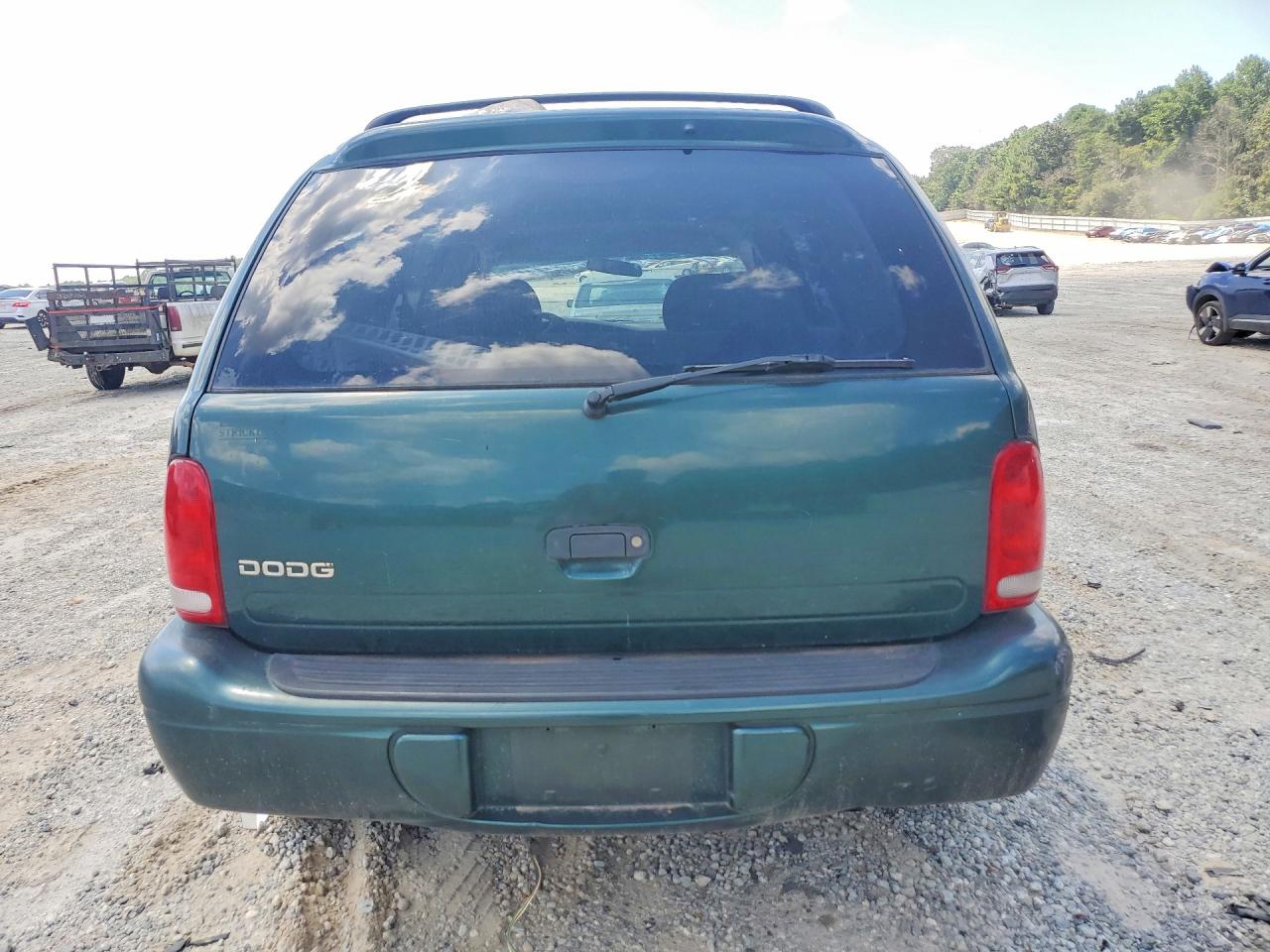2001 Dodge Durango Green vin: 1B4HR28N01F634277