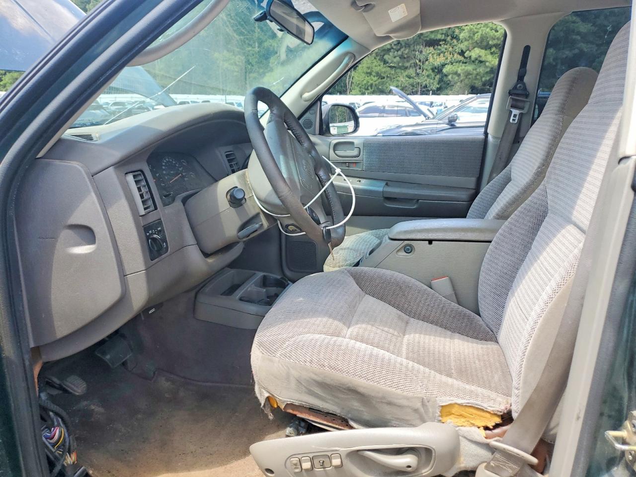 2001 Dodge Durango Green vin: 1B4HR28N01F634277