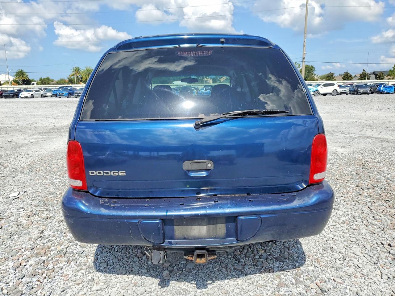 2001 Dodge Durango Blue vin: 1B4HR28N61F547029