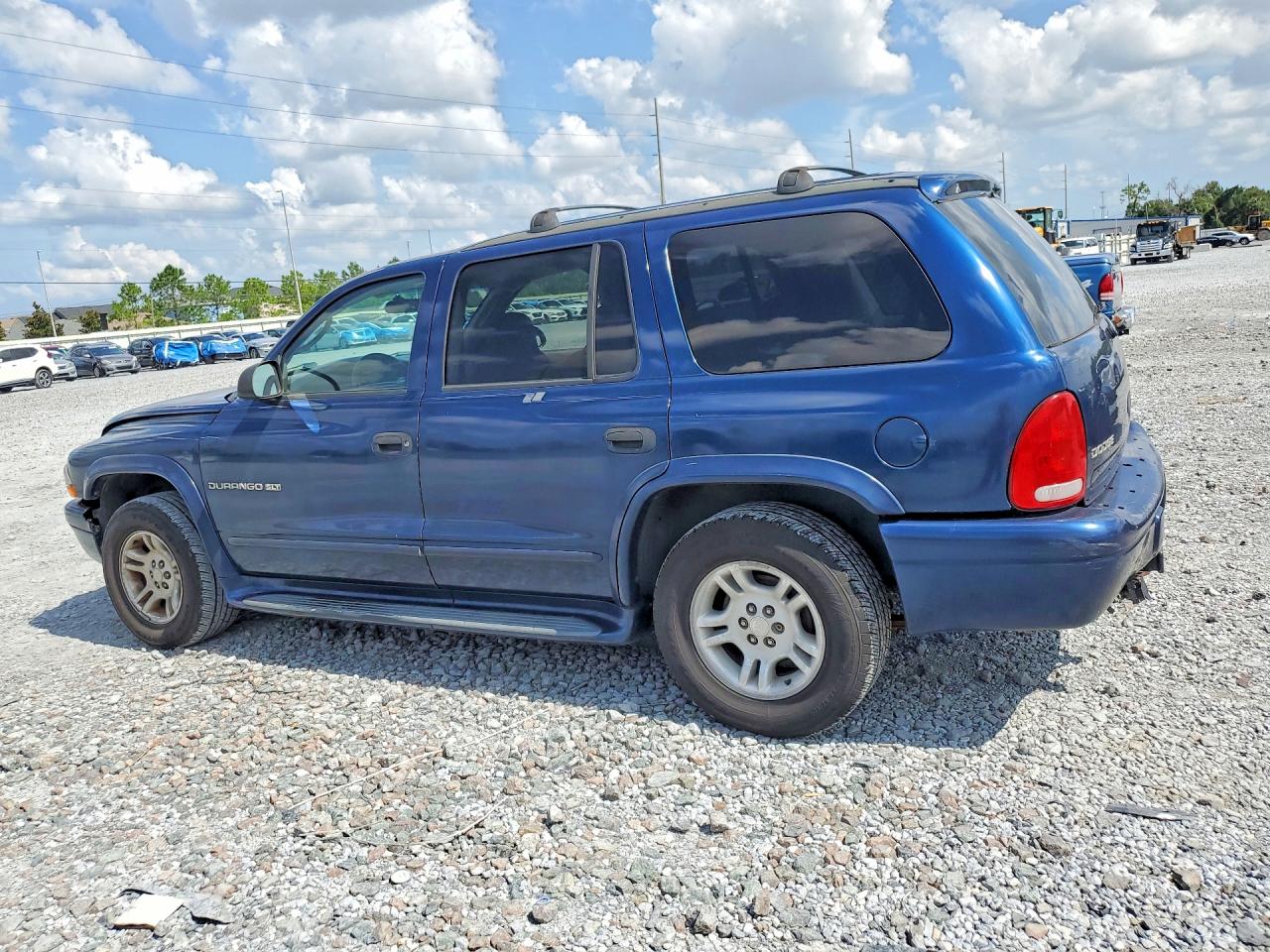 2001 Dodge Durango Blue vin: 1B4HR28N61F547029