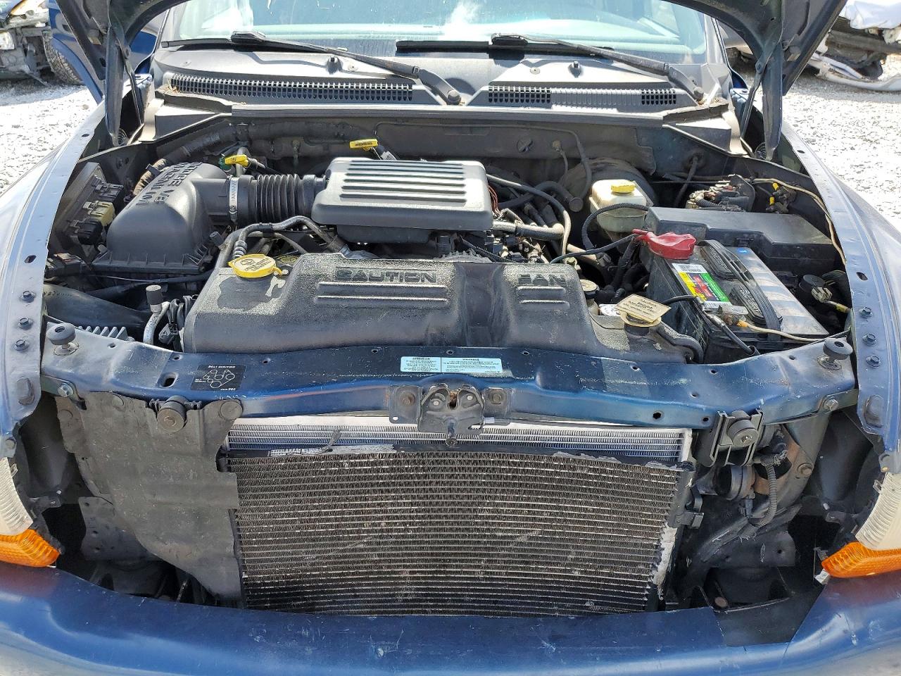2001 Dodge Durango Blue vin: 1B4HR28N61F547029