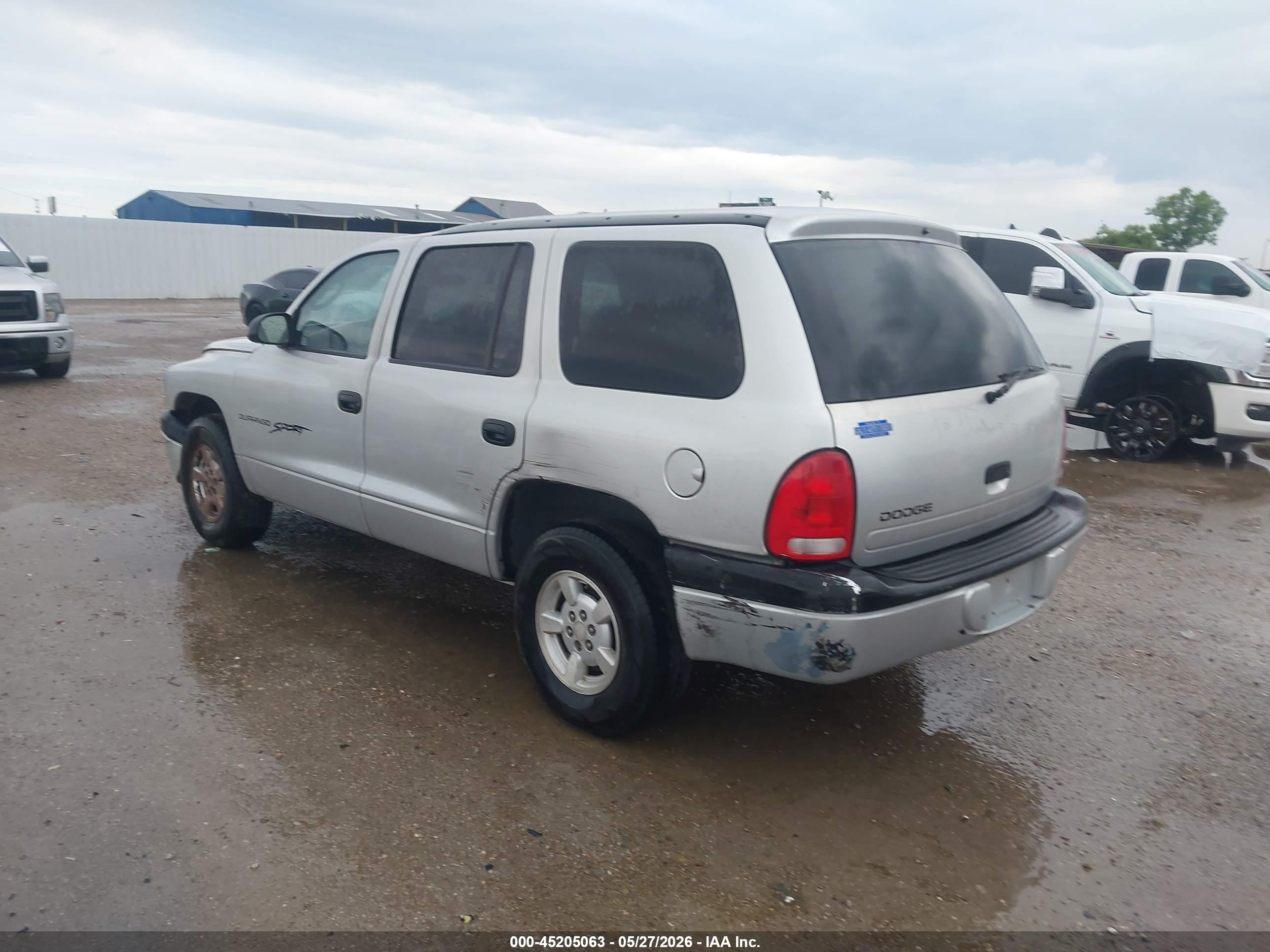 2001 Dodge Durango   Silver vin: 1B4HR28N61F622697