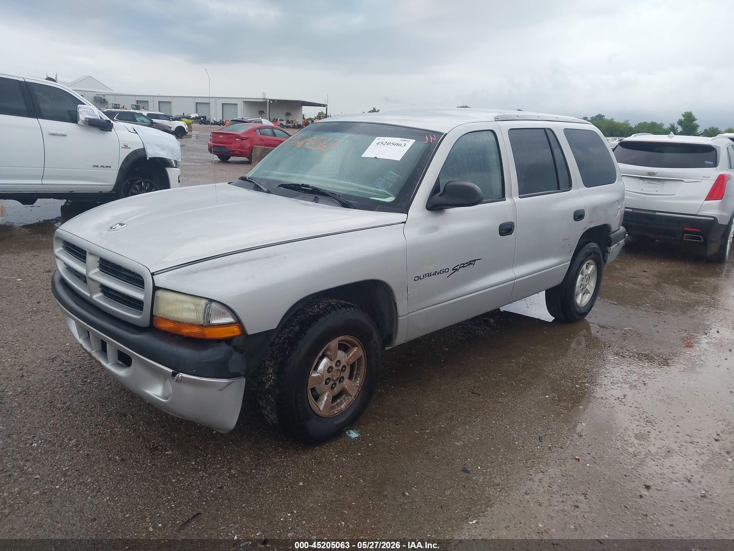 2001 Dodge Durango   Silver vin: 1B4HR28N61F622697