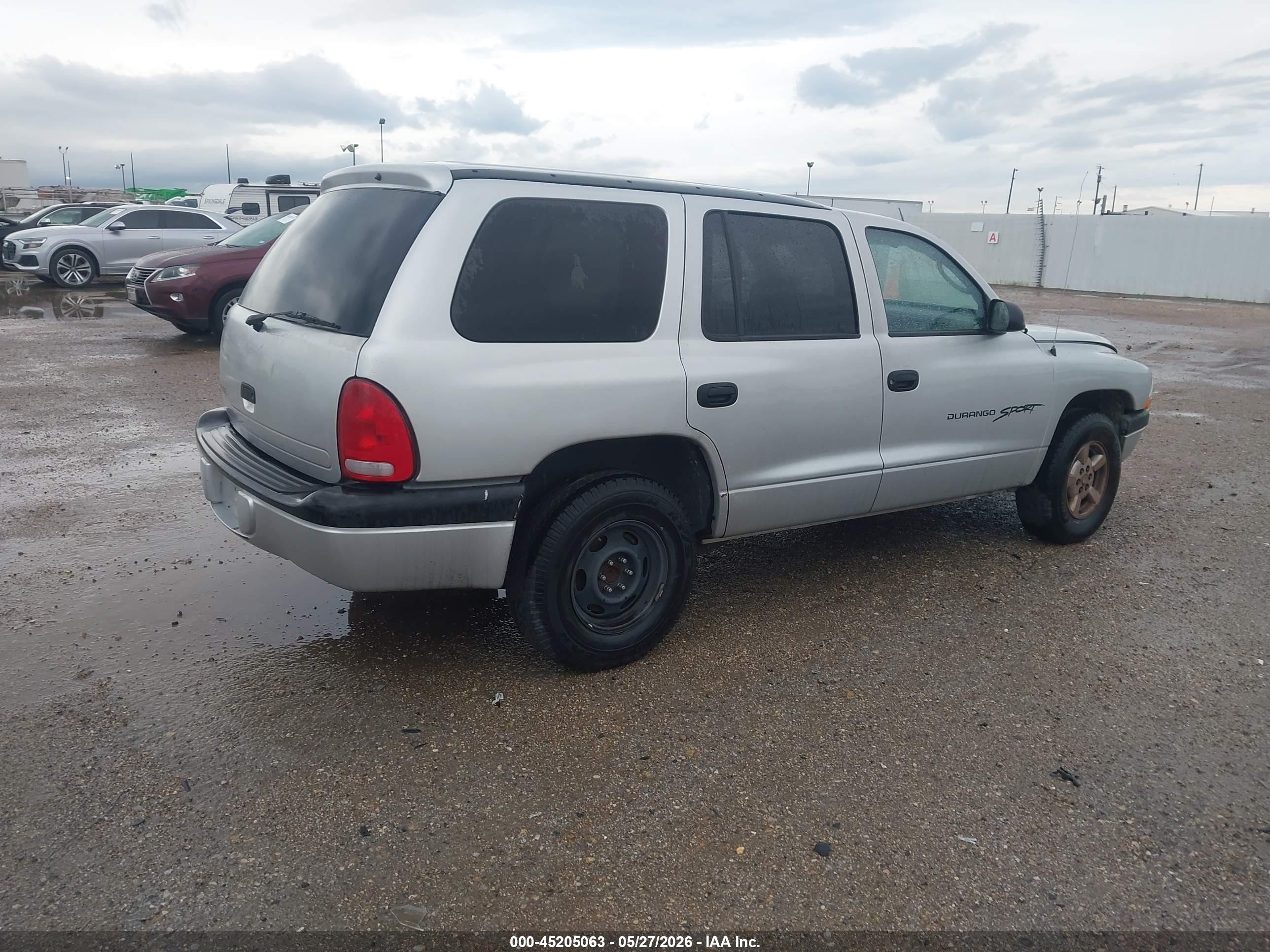 2001 Dodge Durango   Silver vin: 1B4HR28N61F622697