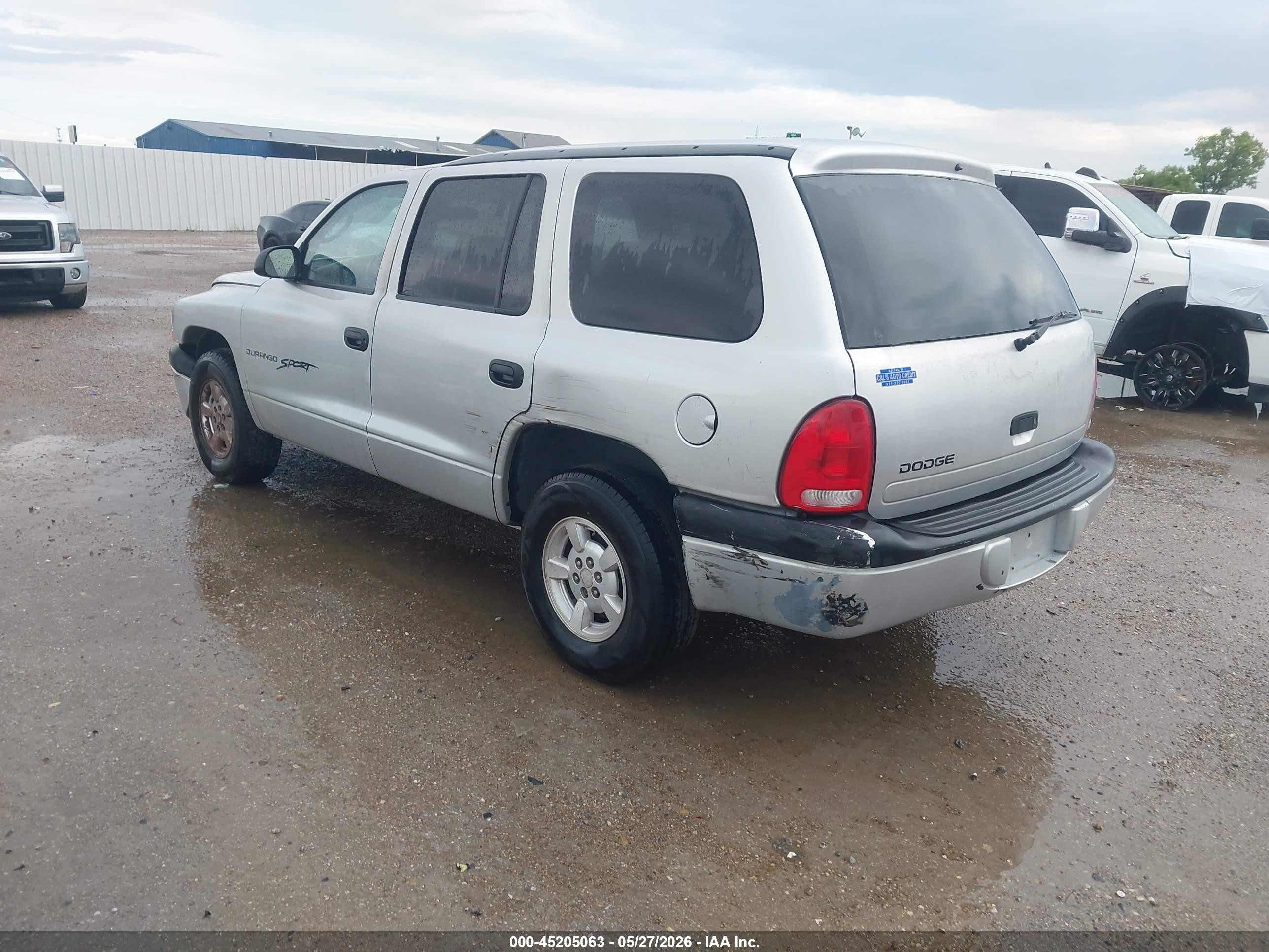 2001 Dodge Durango   Silver vin: 1B4HR28N61F622697