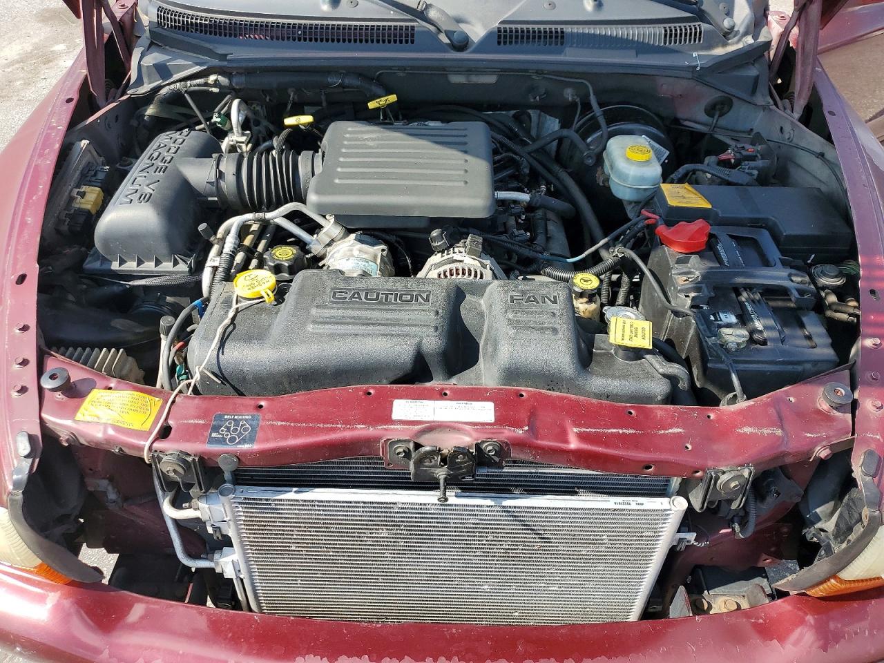 2001 Dodge Durango Burgundy vin: 1B4HR28N91F636464