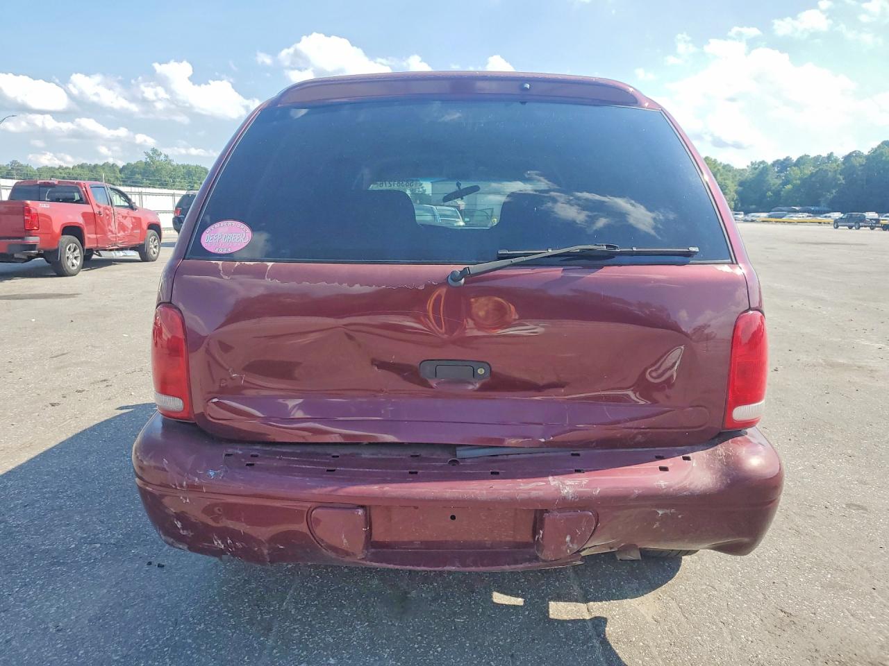 2001 Dodge Durango Burgundy vin: 1B4HR28N91F636464