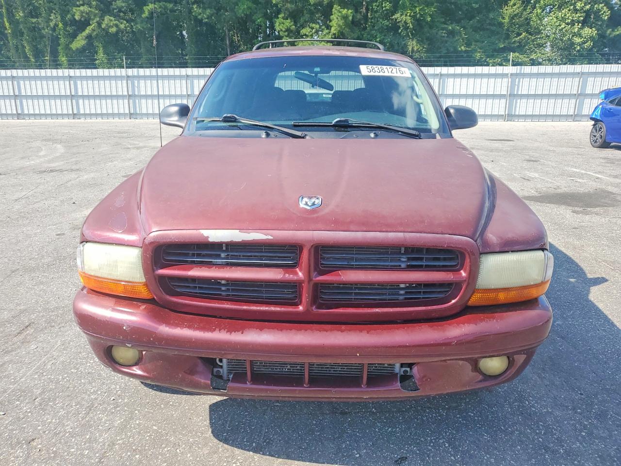 2001 Dodge Durango Burgundy vin: 1B4HR28N91F636464